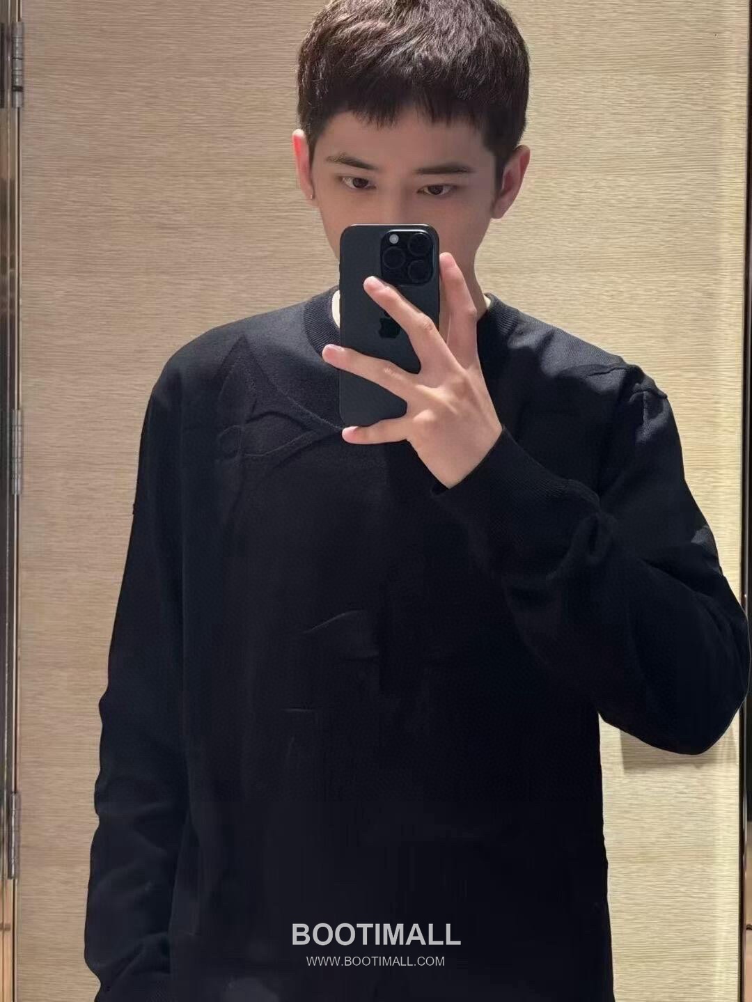 Louis Vuitton Monogram Macro Sweater Cotton Dark Tone 루이비통 모노그램 매크로 스웨터 코튼 다크 톤 7