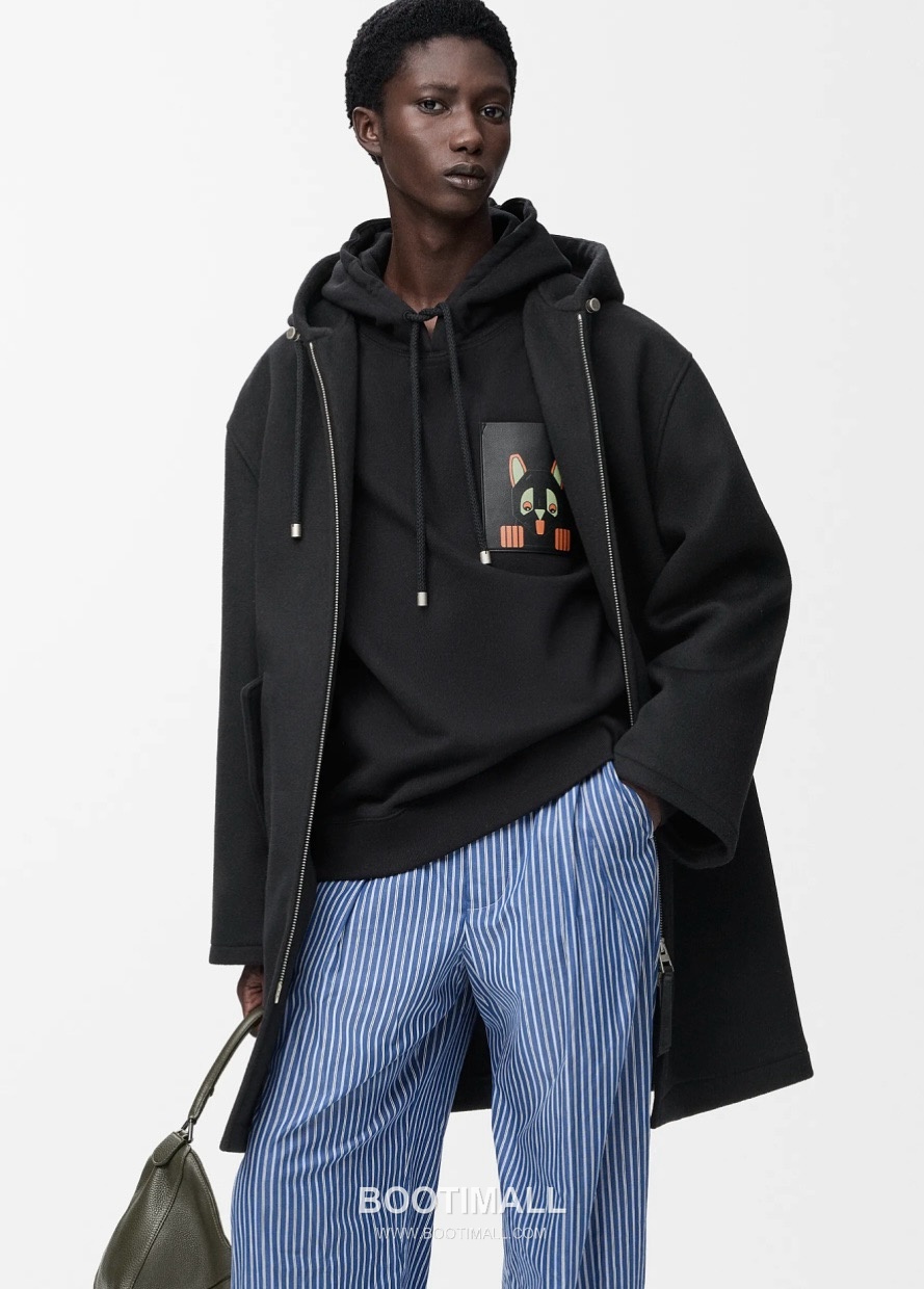 Loewe Futurist Cat Hoodie Cotton 로에베 퓨처리스트 캣 후드 코튼 2