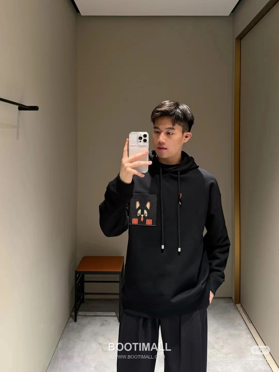 Loewe Futurist Cat Hoodie Cotton 로에베 퓨처리스트 캣 후드 코튼 4