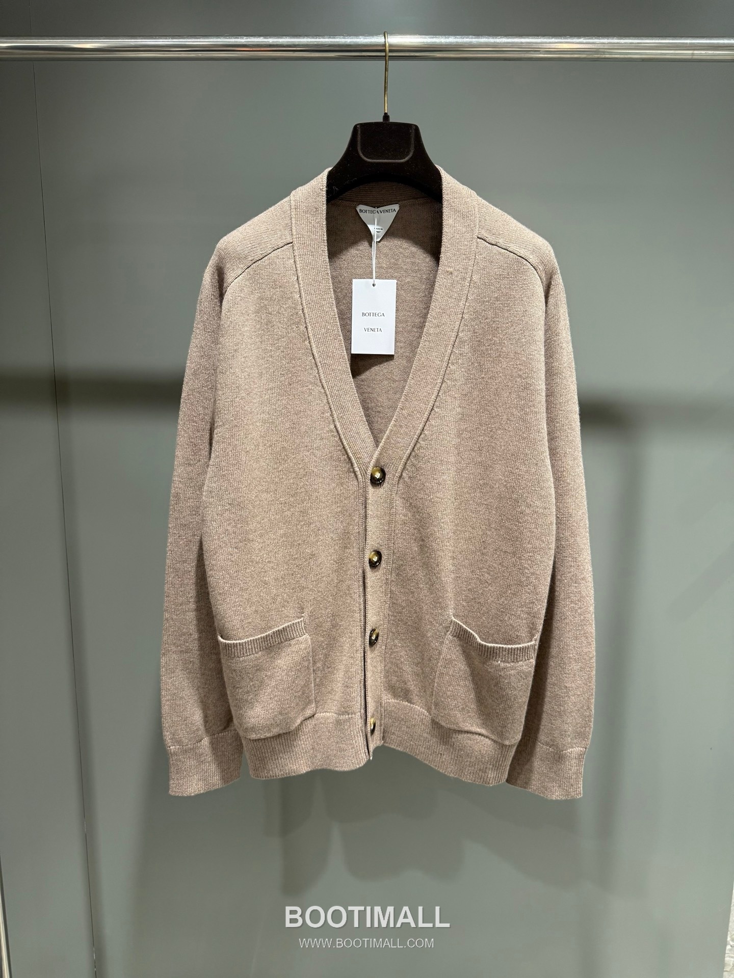 Bottega Veneta Cashmere Cardigan Cashmere, Suede Leather Trim Black 보테가 베네타 캐시미어 가디건 캐시미어, 스웨이드 가죽 트리밍 블랙 3