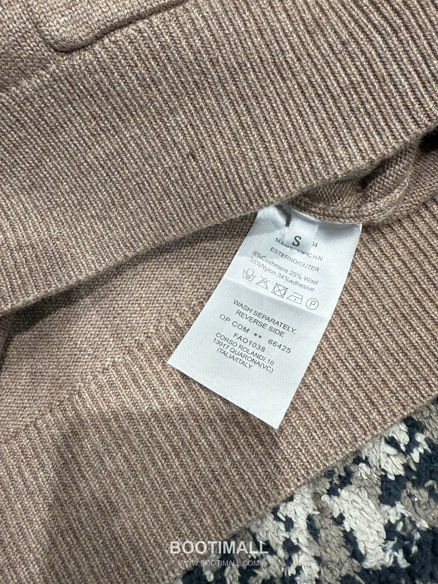 Bottega Veneta Cashmere Cardigan Cashmere, Suede Leather Trim Black 보테가 베네타 캐시미어 가디건 캐시미어, 스웨이드 가죽 트리밍 블랙 10