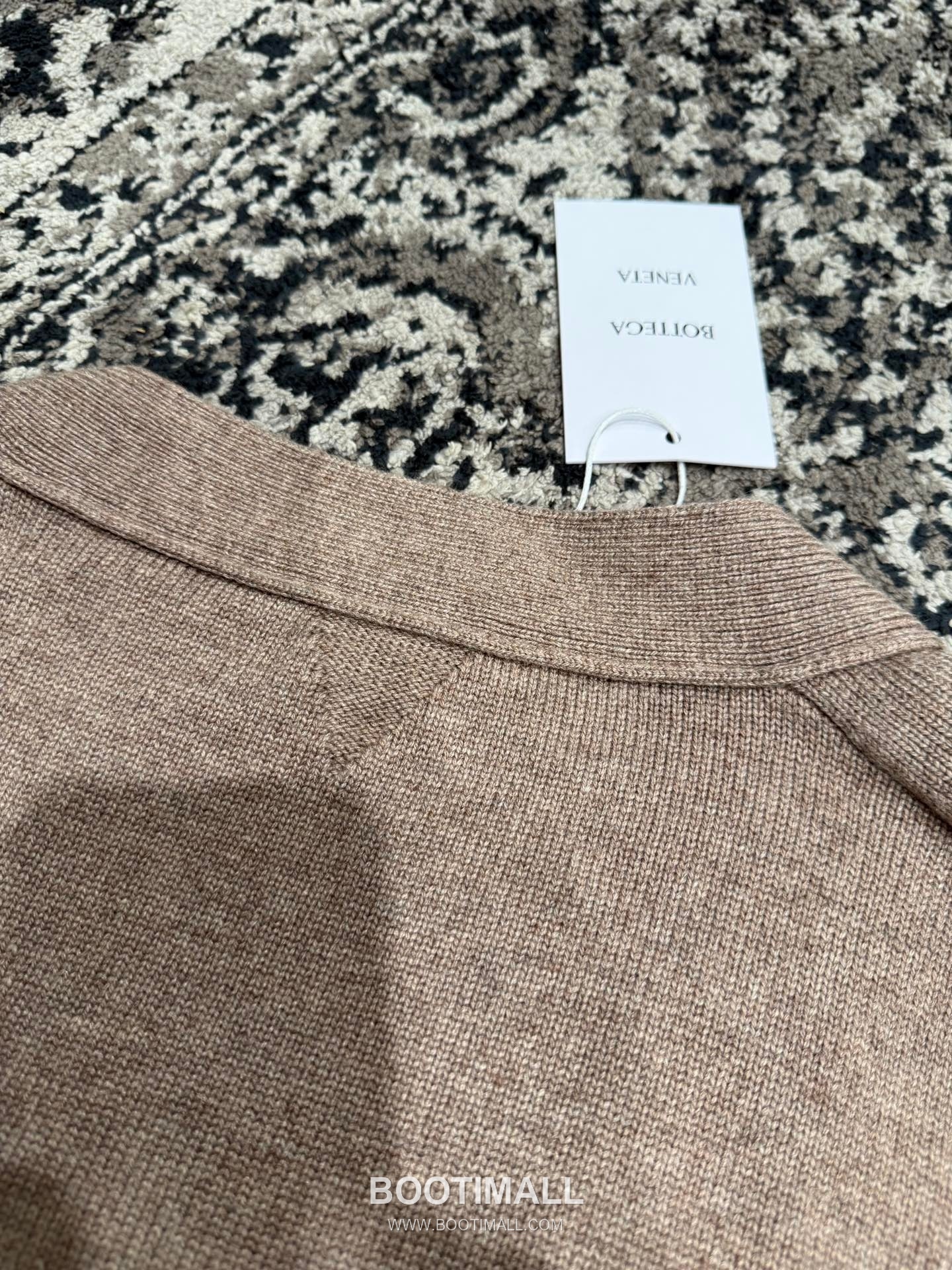 Bottega Veneta Cashmere Cardigan Cashmere, Suede Leather Trim Black 보테가 베네타 캐시미어 가디건 캐시미어, 스웨이드 가죽 트리밍 블랙 12