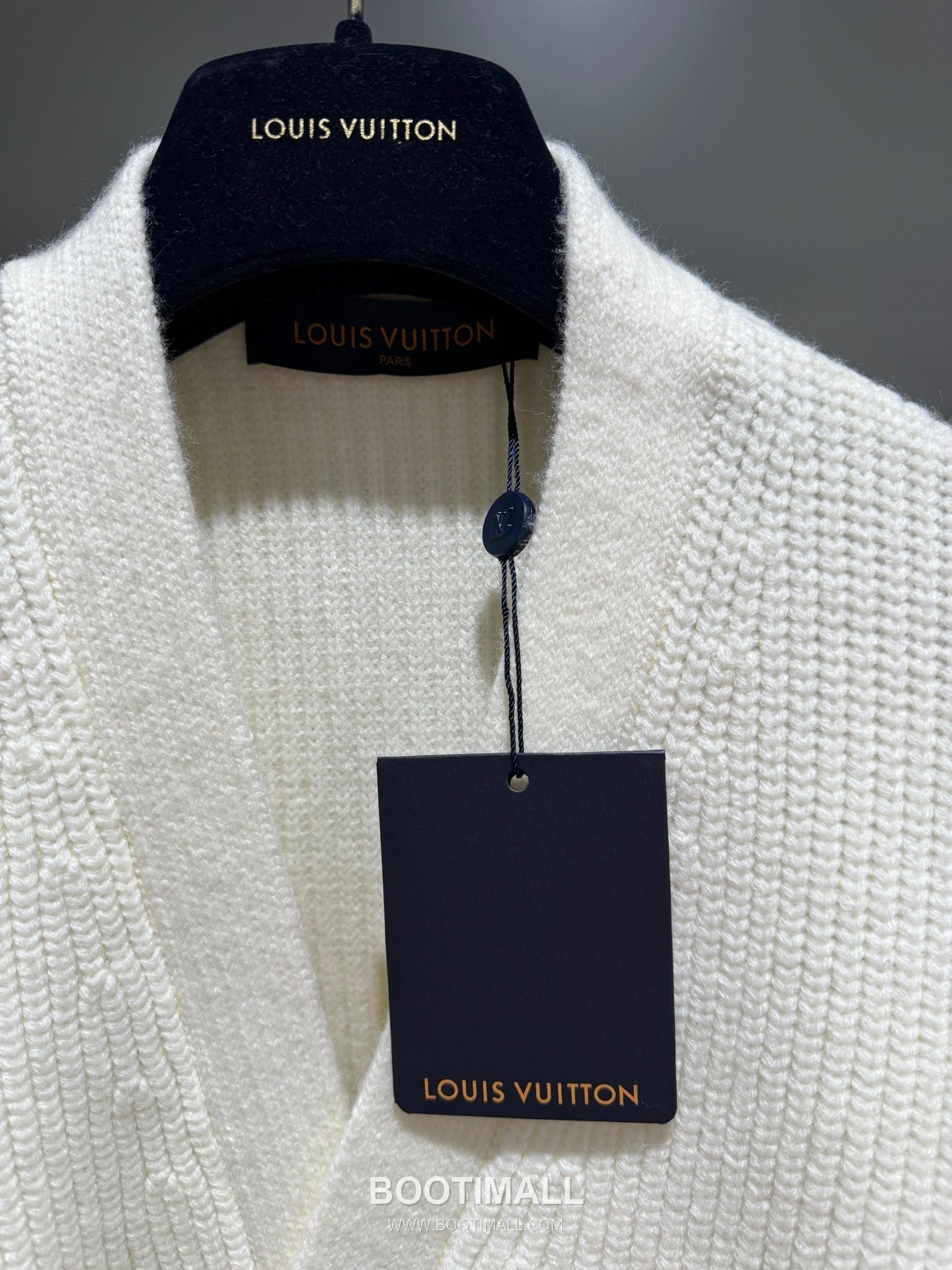 Louis Vuitton Floral Knit Cardigan Lamb Wool Black 루이비통 플로럴 니트 카디건 램스울 블랙 17