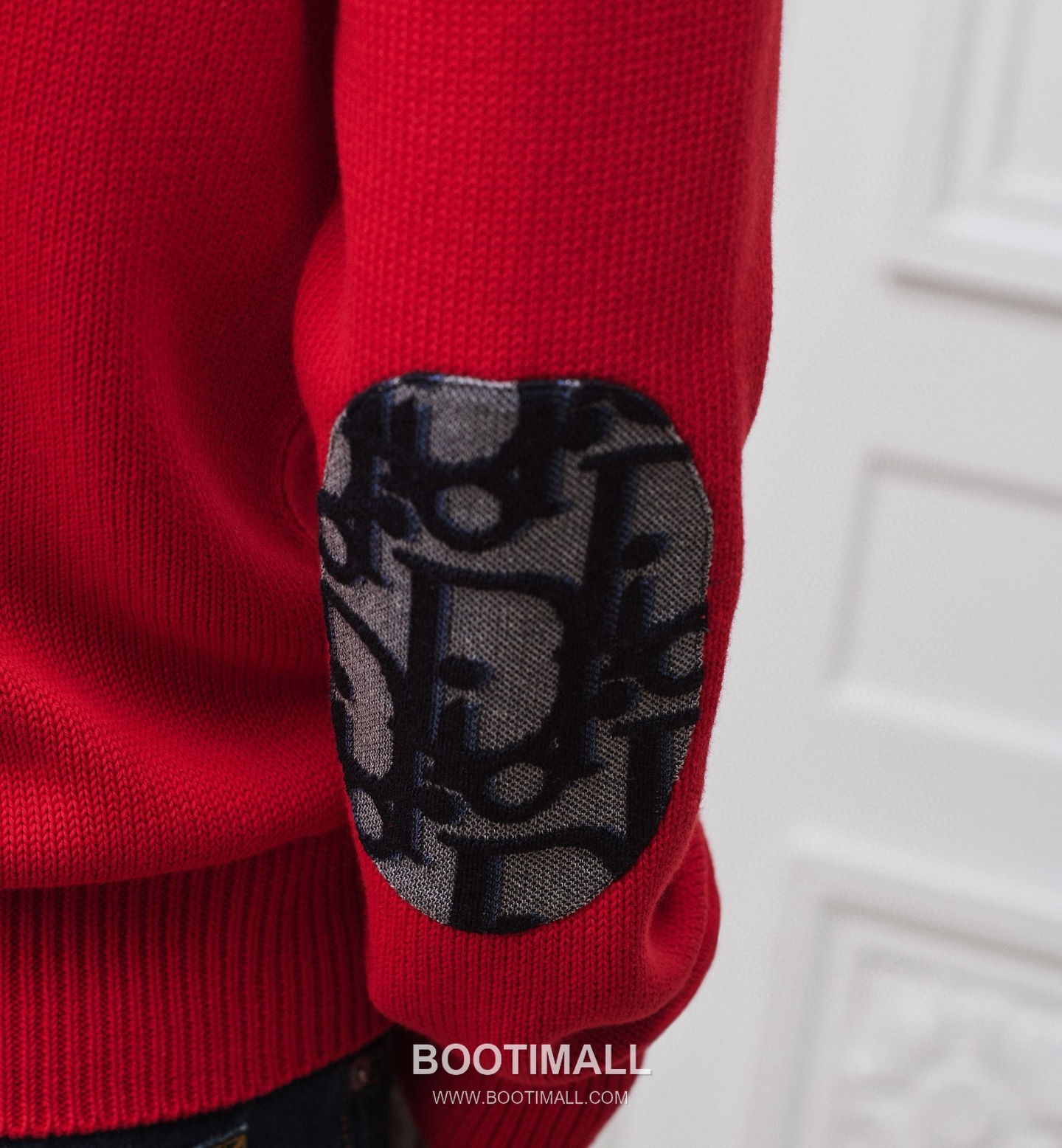 Dior Oblique Print Sweater Cotton Red 디올 오블리크 프린트 스웨터 코튼 레드 5