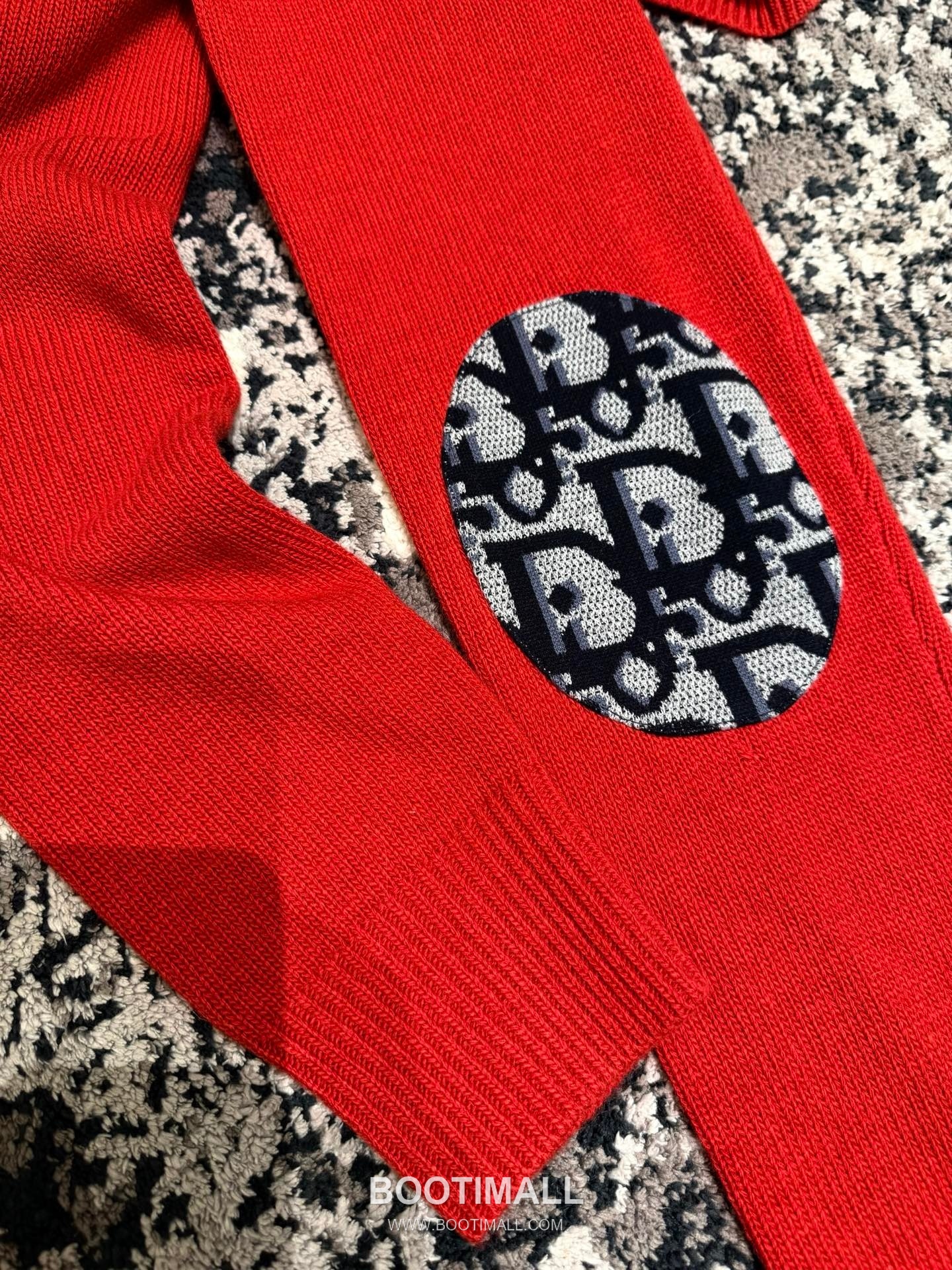 Dior Oblique Print Sweater Cotton Red 디올 오블리크 프린트 스웨터 코튼 레드 15