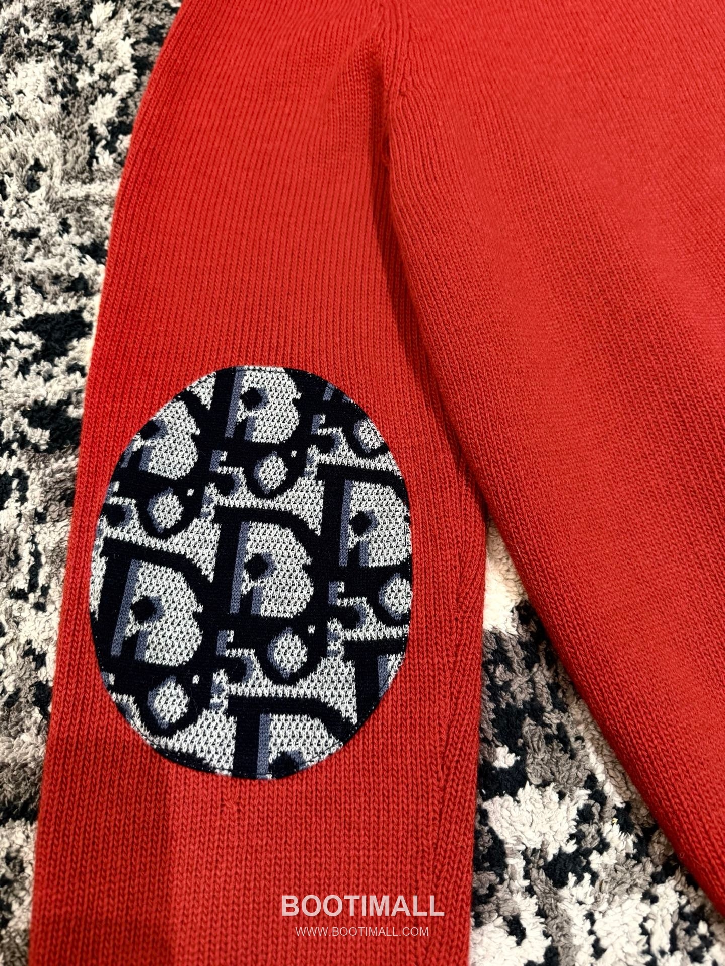 Dior Oblique Print Sweater Cotton Red 디올 오블리크 프린트 스웨터 코튼 레드 17