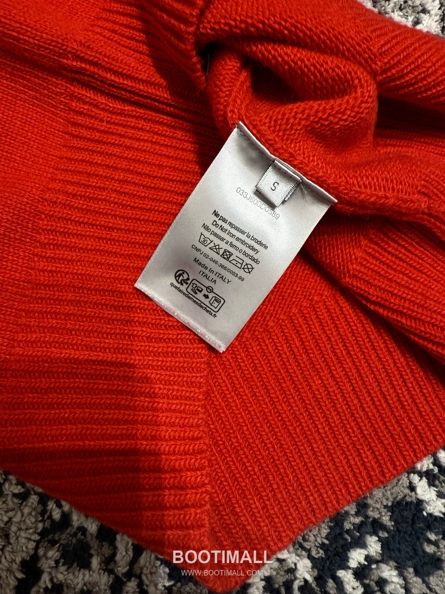 Dior Oblique Print Sweater Cotton Red 디올 오블리크 프린트 스웨터 코튼 레드 18