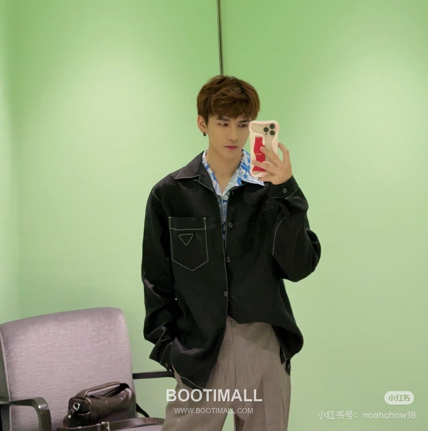 Prada Pocket Patch Shirt Linen 프라다 포켓 패치 셔츠 리넨 2