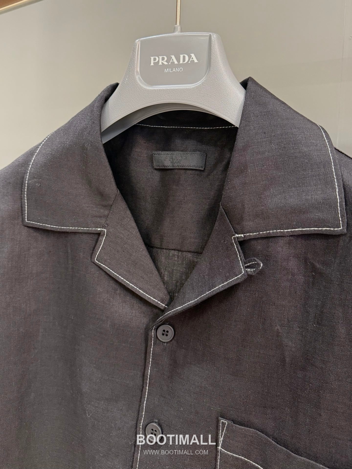 Prada Pocket Patch Shirt Linen 프라다 포켓 패치 셔츠 리넨 12