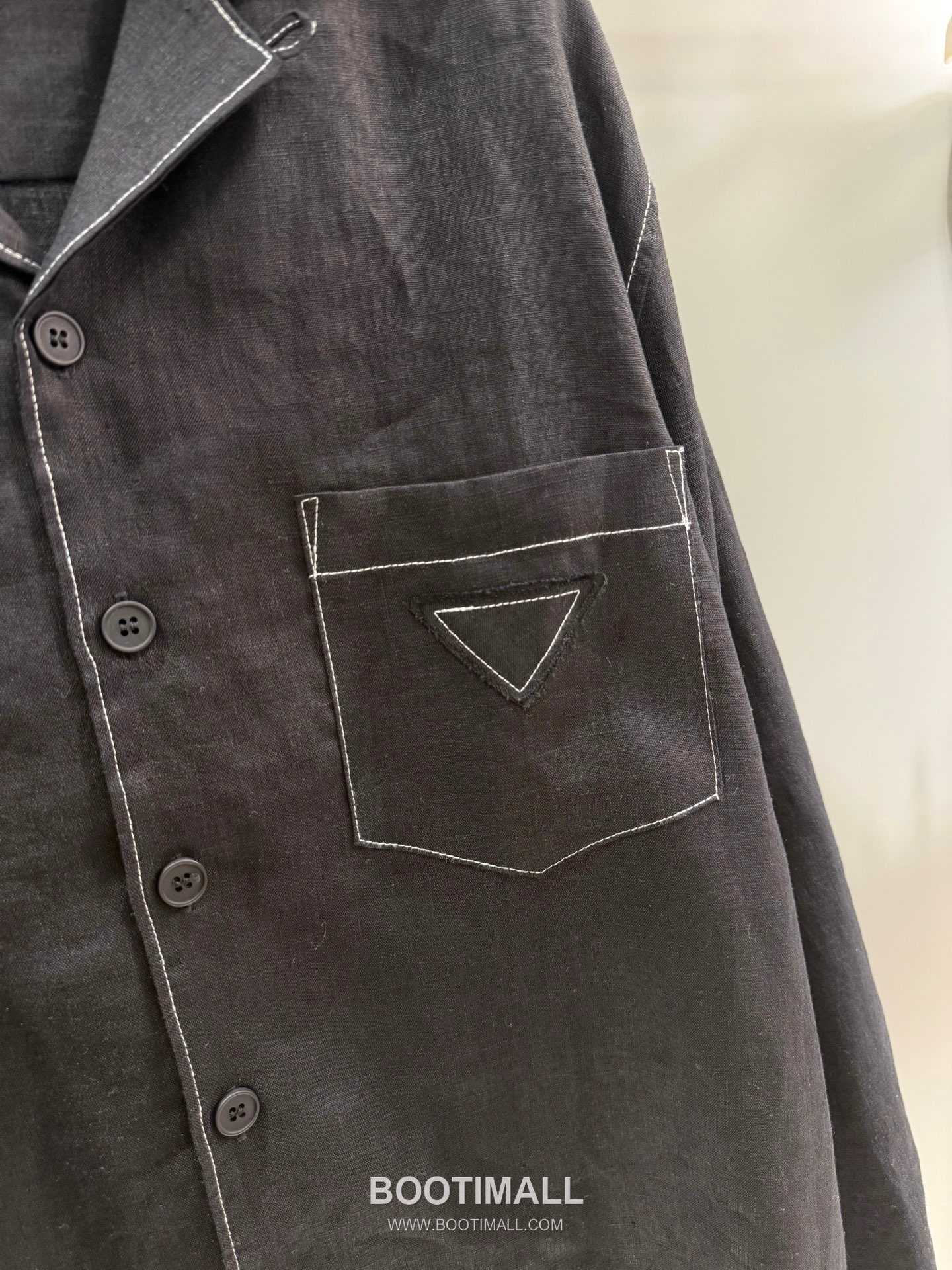 Prada Pocket Patch Shirt Linen 프라다 포켓 패치 셔츠 리넨 15