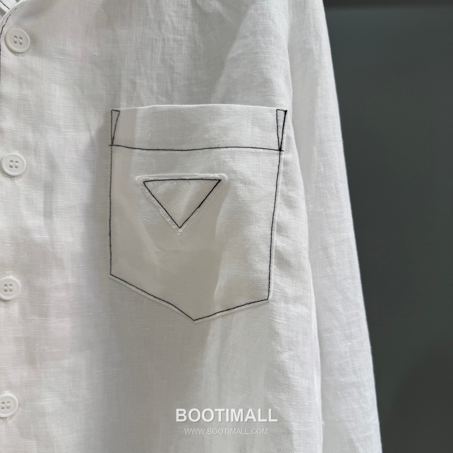 Prada Pocket Patch Shirt Linen 프라다 포켓 패치 셔츠 리넨 6