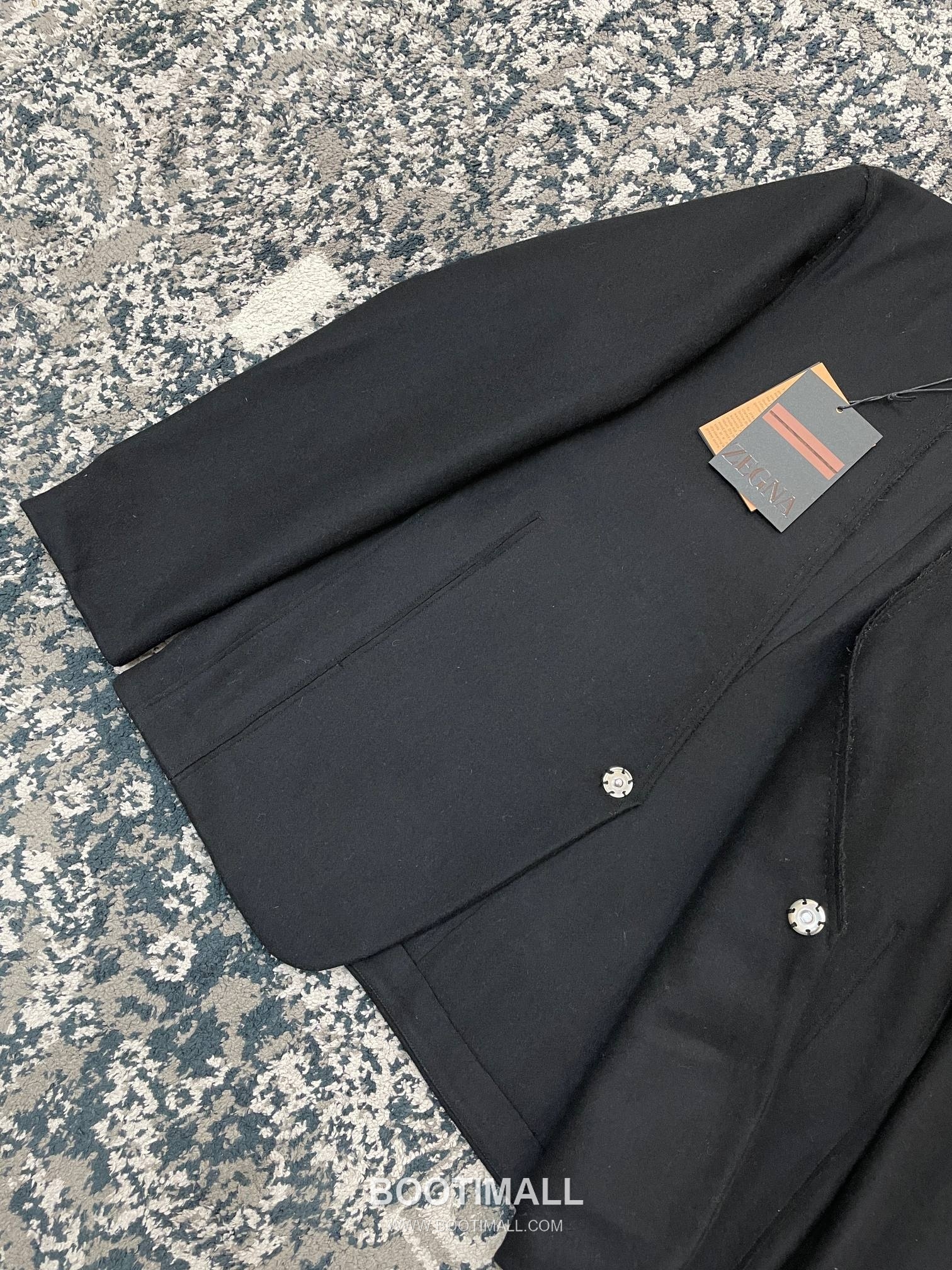 Zegna Wool Cashmere Blazer Wool, Polyamide, Cashmere Black 제냐 울 캐시미어 블레이저 울, 폴리아미드, 캐시미어 블랙 12