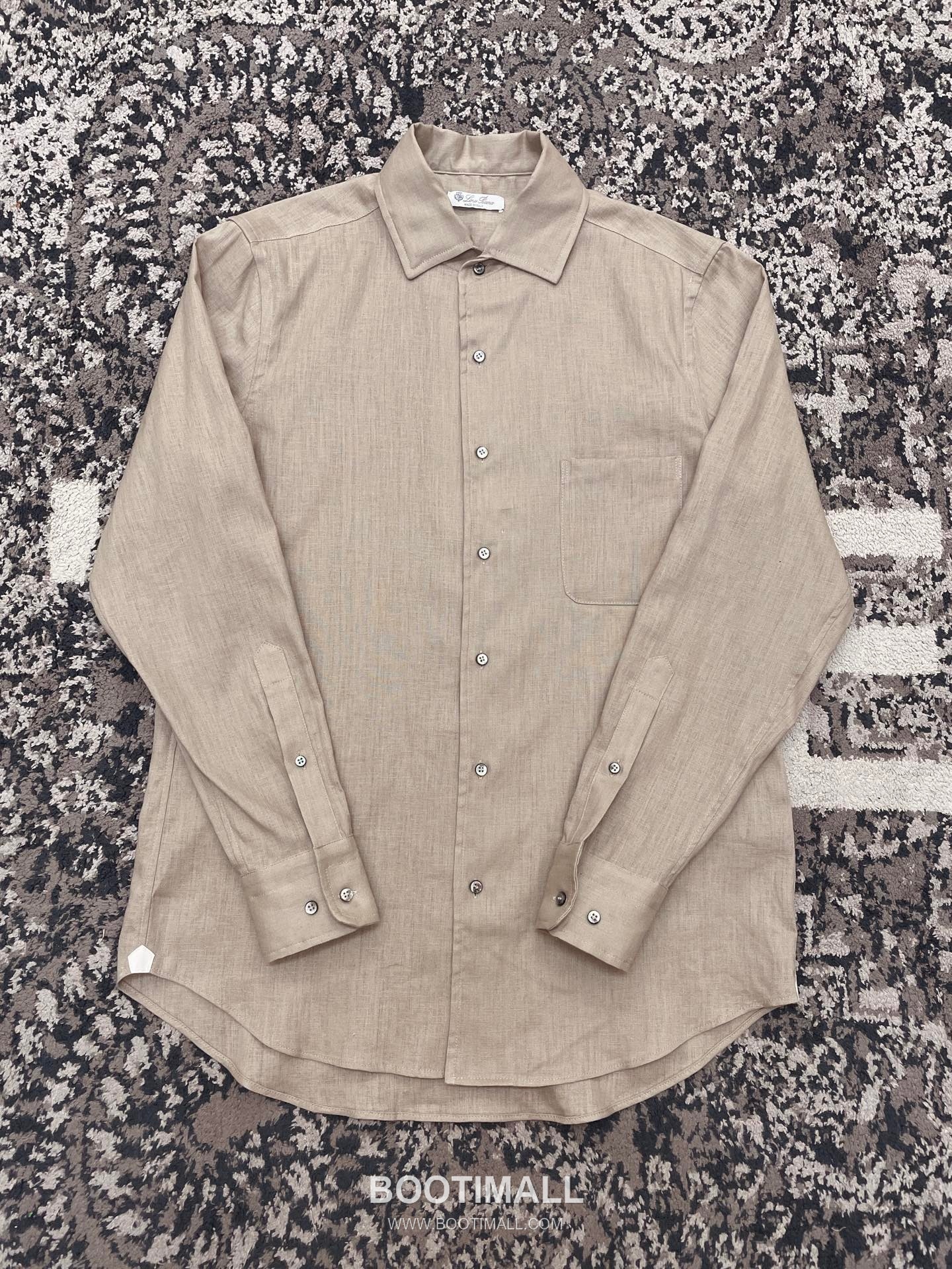 Loro Piana André Shirt Linen White 로로피아나 안드레 셔츠 리넨 화이트 6