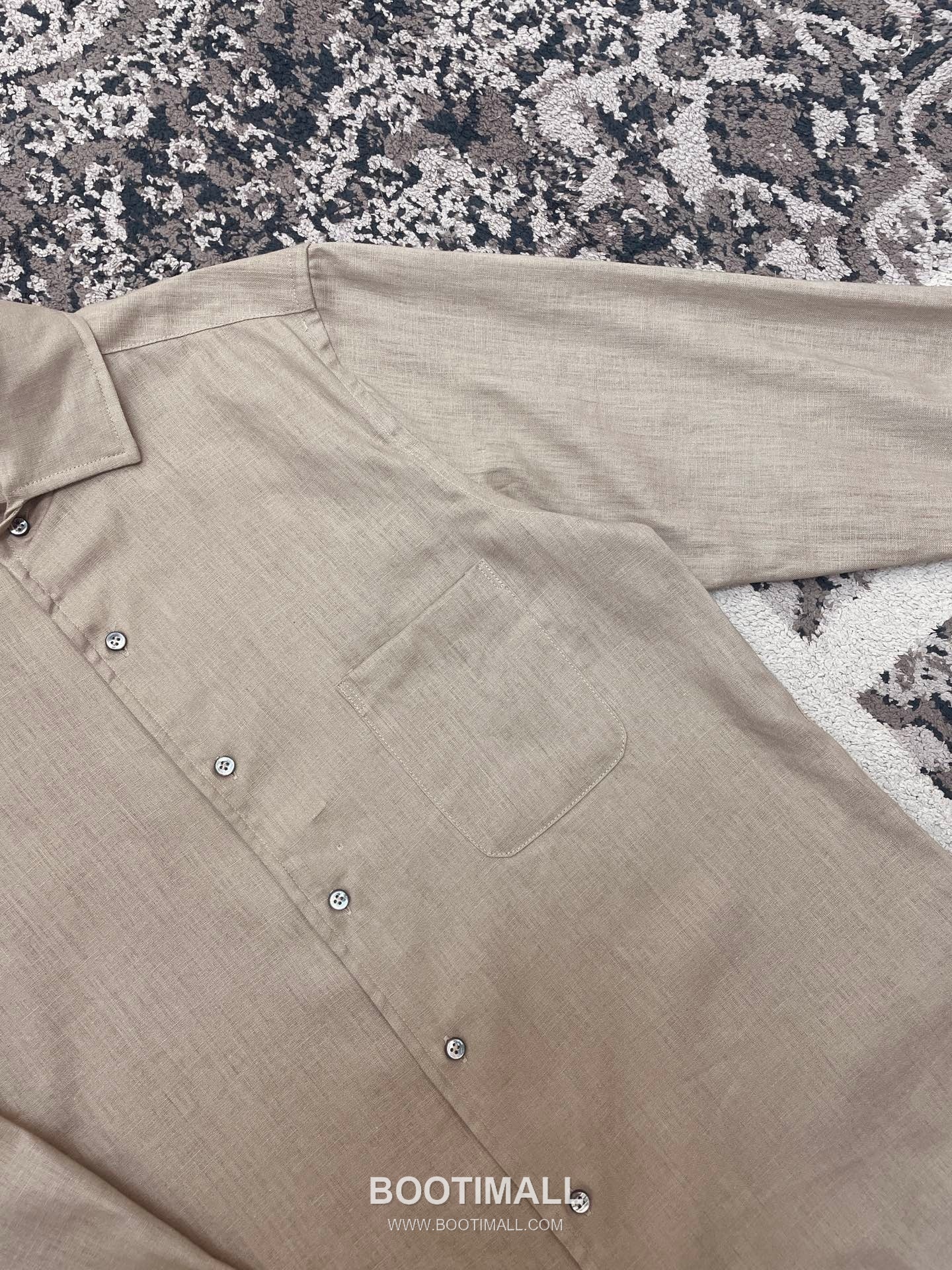 Loro Piana André Shirt Linen White 로로피아나 안드레 셔츠 리넨 화이트 9