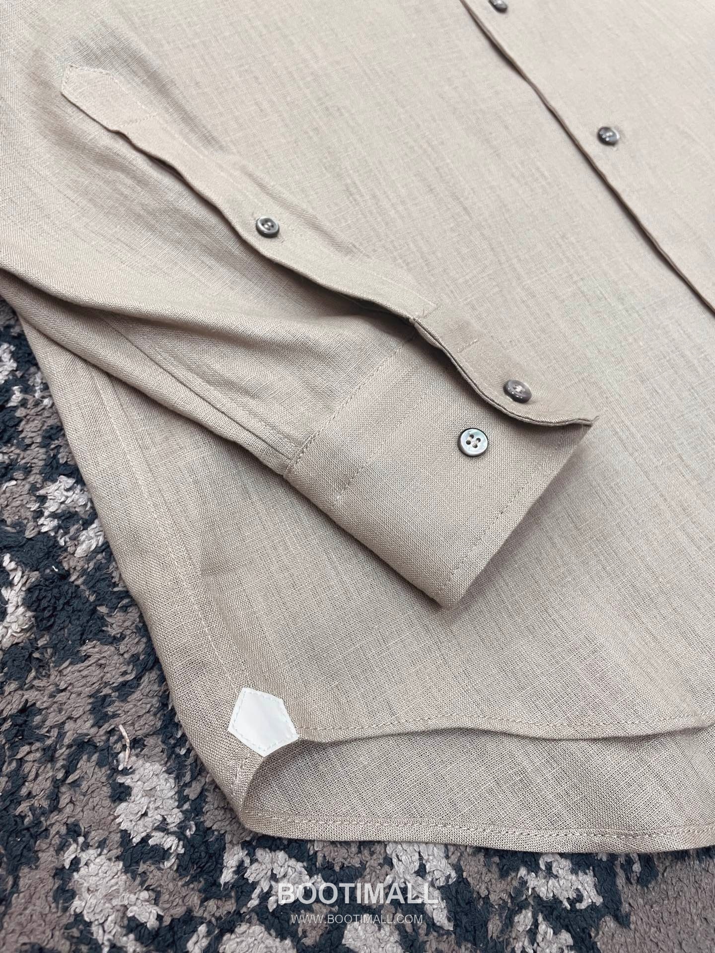 Loro Piana André Shirt Linen White 로로피아나 안드레 셔츠 리넨 화이트 10