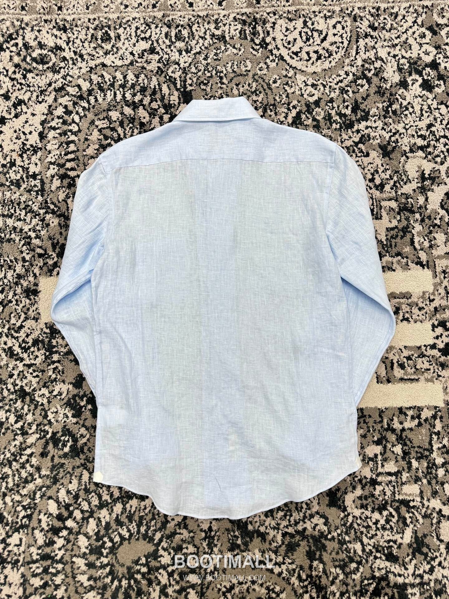 Loro Piana André Shirt Linen White 로로피아나 안드레 셔츠 리넨 화이트 11