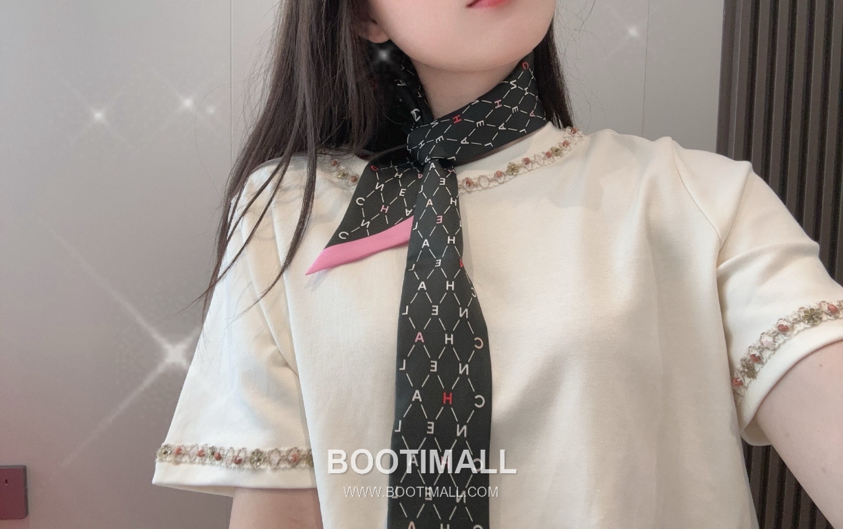 Hermes Twilly Silk Scarf Twill Silk Black 에르메스 트윌리 실크 스카프 실크 트윌 블랙 120cm 1