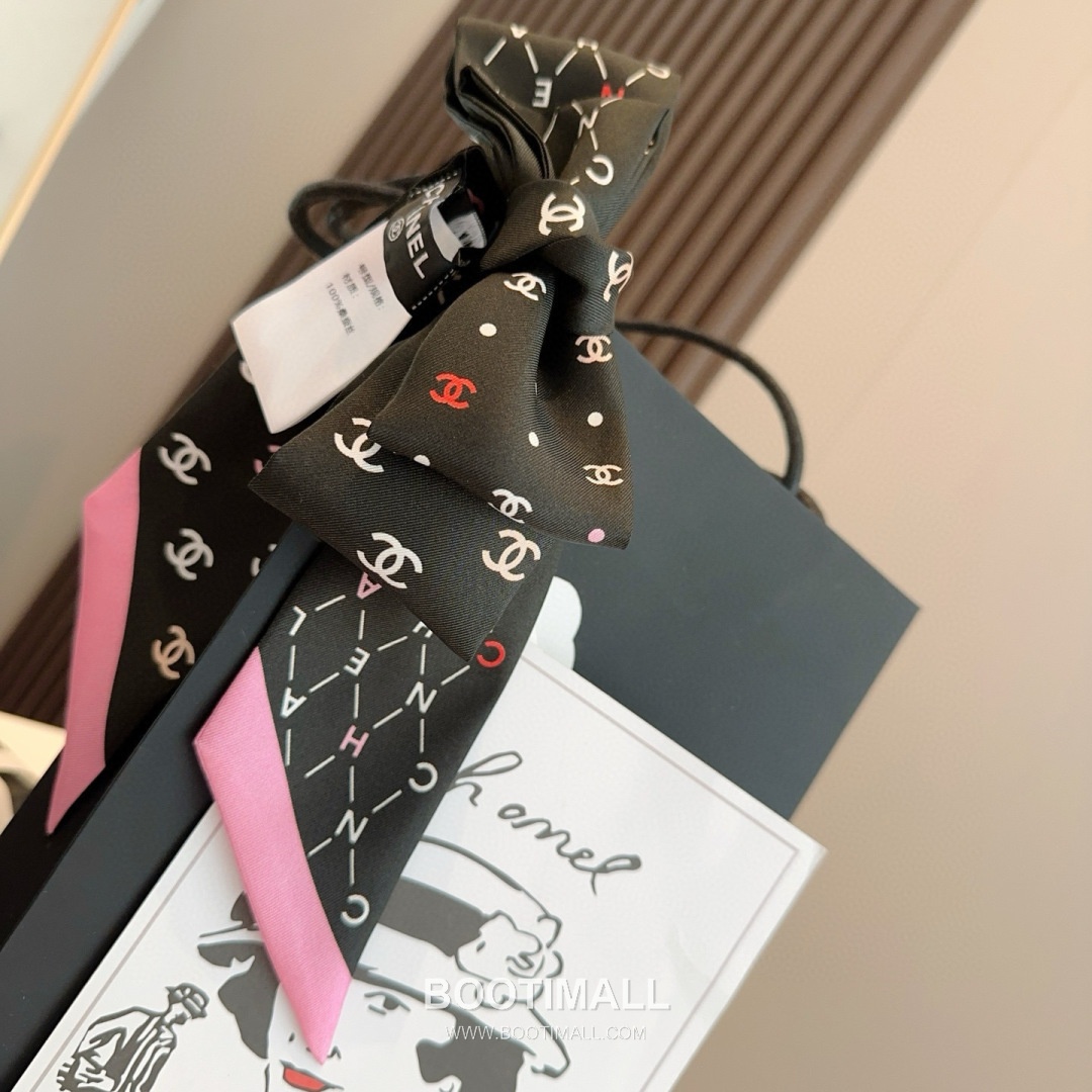 Hermes Twilly Silk Scarf Twill Silk Black 에르메스 트윌리 실크 스카프 실크 트윌 블랙 120cm 9