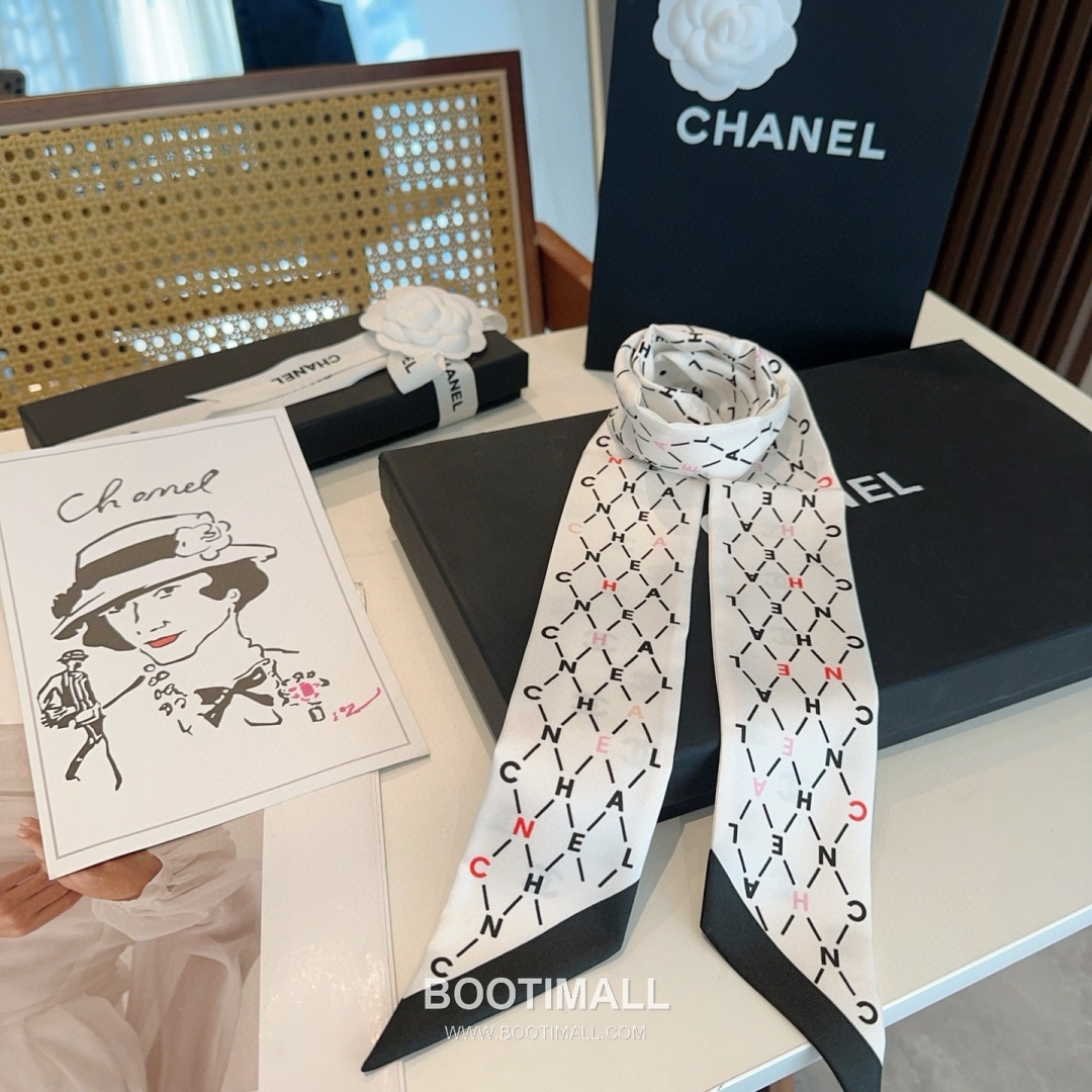 Hermes Twilly Silk Scarf Twill Silk Black 에르메스 트윌리 실크 스카프 실크 트윌 블랙 120cm 7