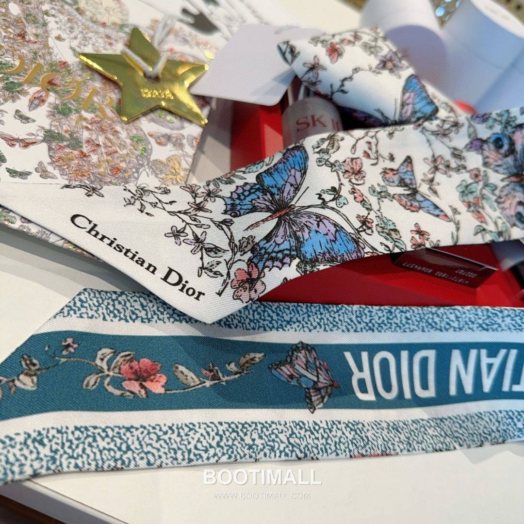 Hermes Mitzah Silk Scarf Mulberry Silk Twill White Twilly Scarf 에르메스 미차 실크 스카프 멀버리 실크 트윌 화이트 트윌리 스카프 100cm 10