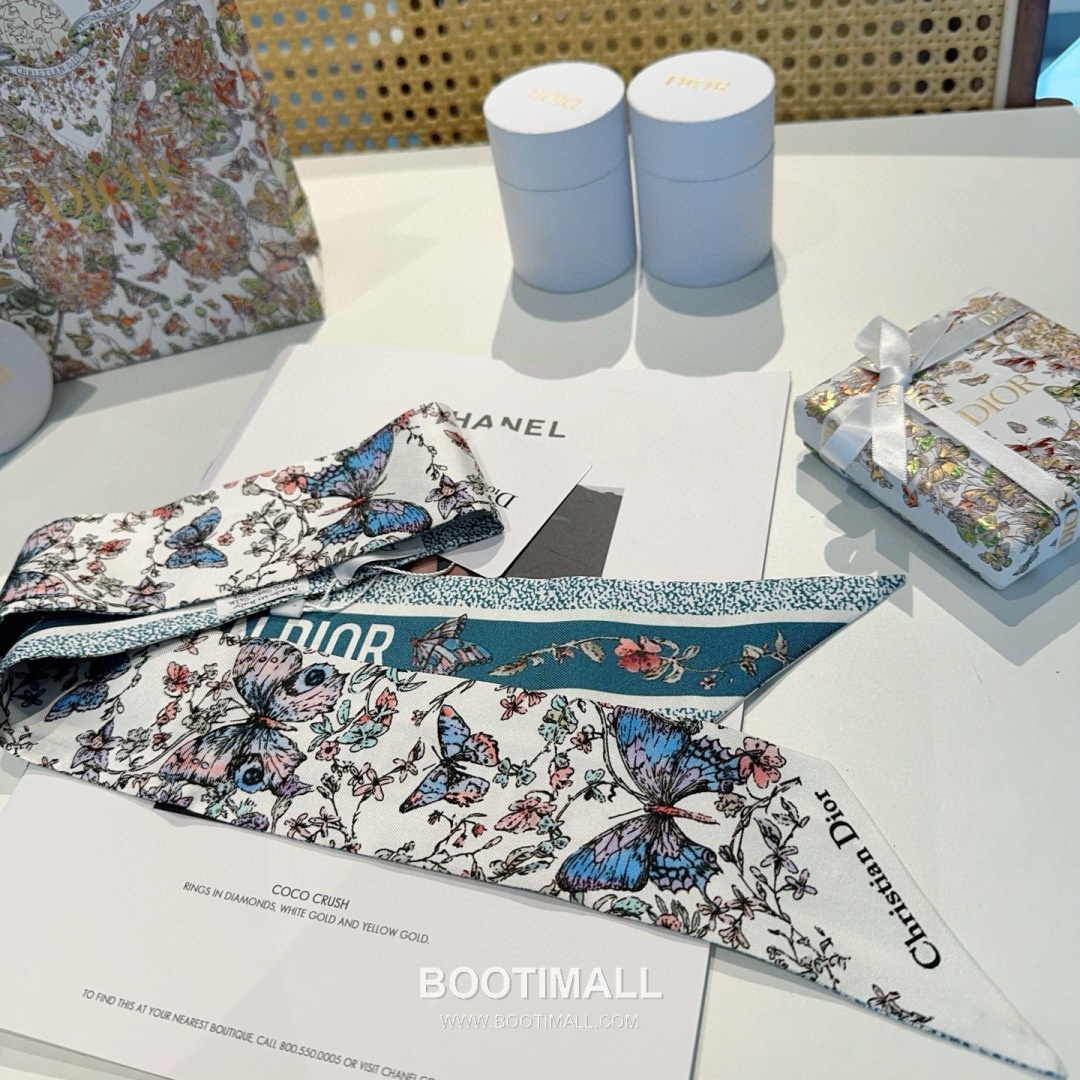 Hermes Mitzah Silk Scarf Mulberry Silk Twill White Twilly Scarf 에르메스 미차 실크 스카프 멀버리 실크 트윌 화이트 트윌리 스카프 100cm 12