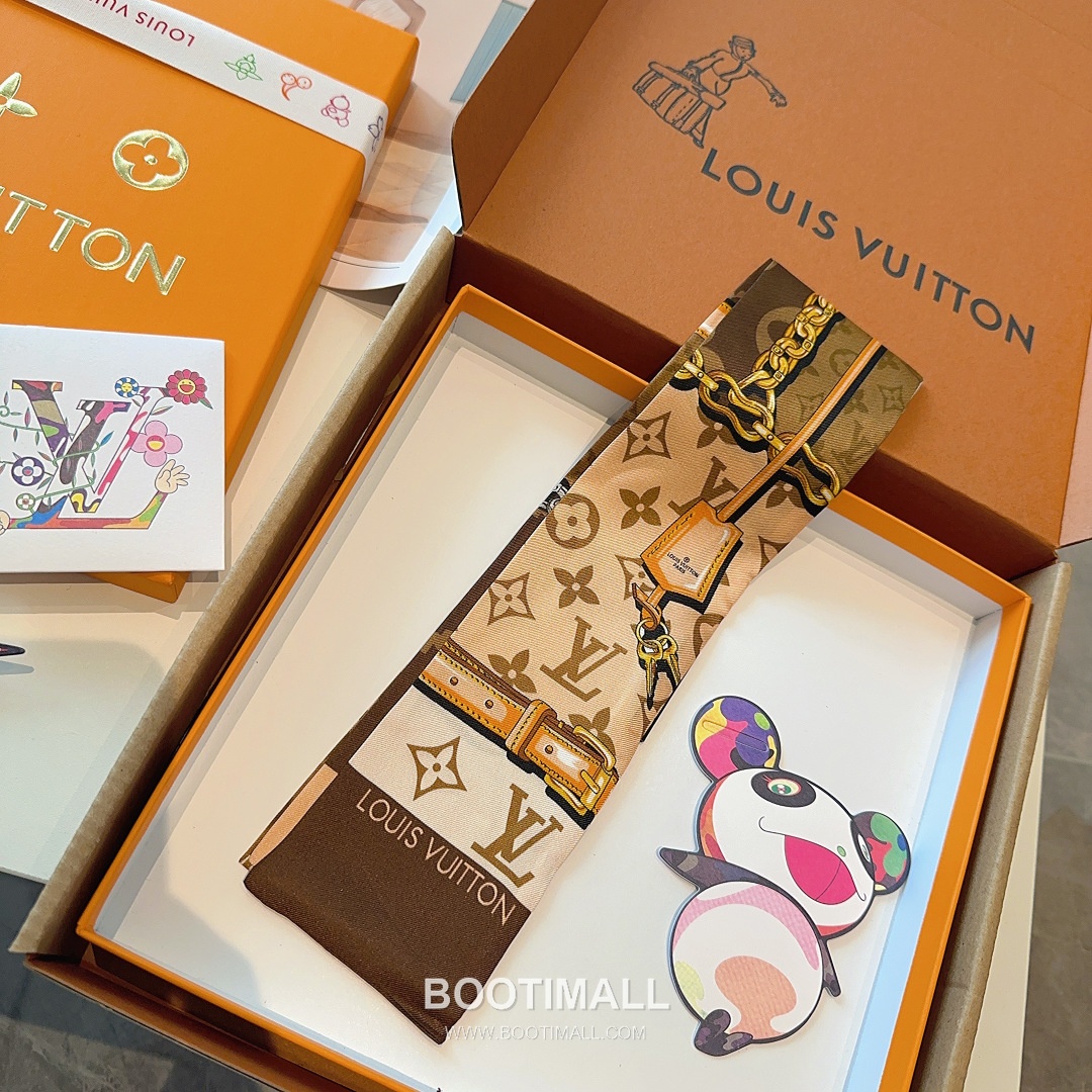 Hermes Twillly Bandeau Twill Silk Rose Bandeau Scarf 에르메스 트윌리 방도 트윌 실크 로즈 방도 스카프 120cm 2