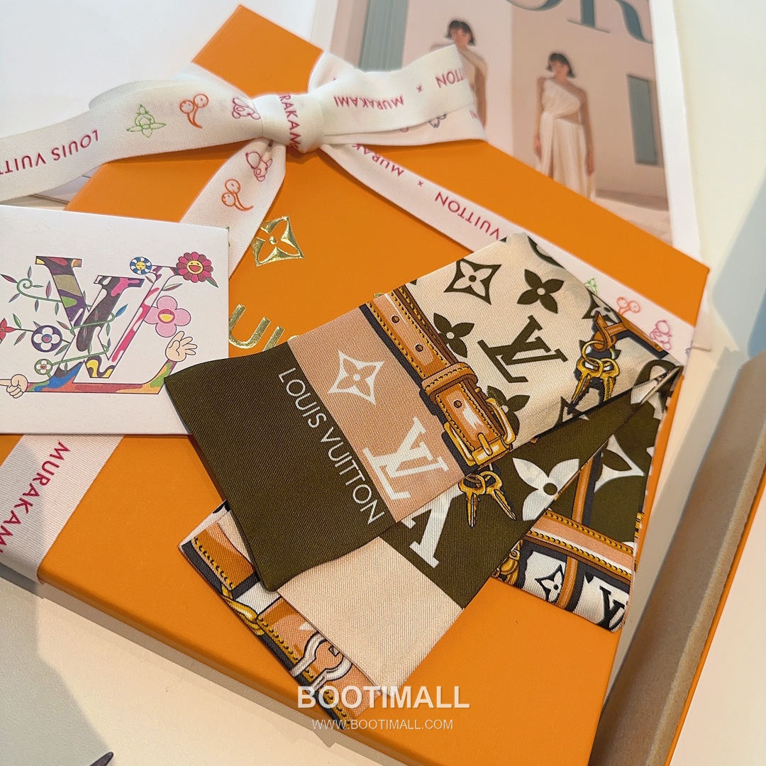 Hermes Twillly Bandeau Twill Silk Rose Bandeau Scarf 에르메스 트윌리 방도 트윌 실크 로즈 방도 스카프 120cm 10