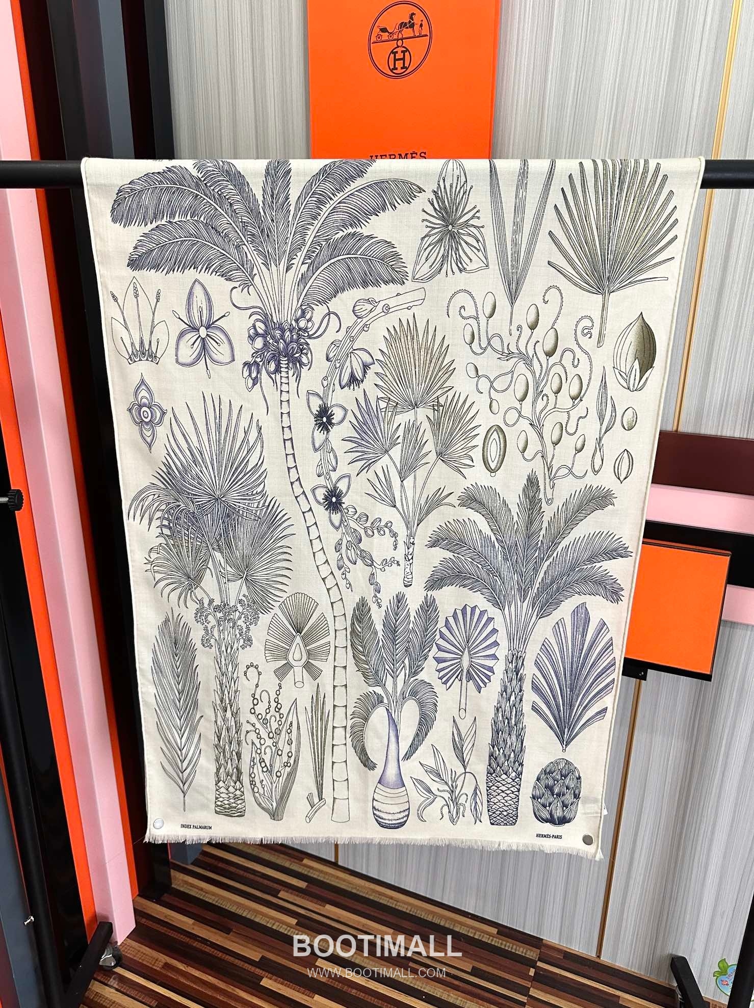 Hermes Cashmere Scarf Cashmere Black 에르메스 캐시미어 스카프 캐시미어 블랙 185cm 8