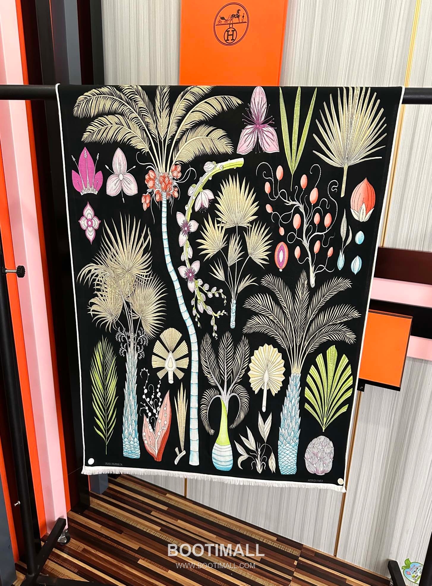 Hermes Cashmere Scarf Cashmere Black 에르메스 캐시미어 스카프 캐시미어 블랙 185cm 8