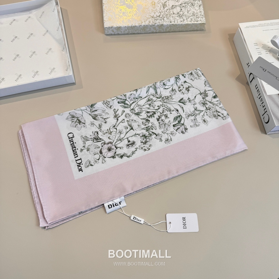 Hermes Millefiori Square Scarf Silk Soft Tone 에르메스 밀레피오리 스퀘어 스카프 실크 소프트 톤 90cm 4