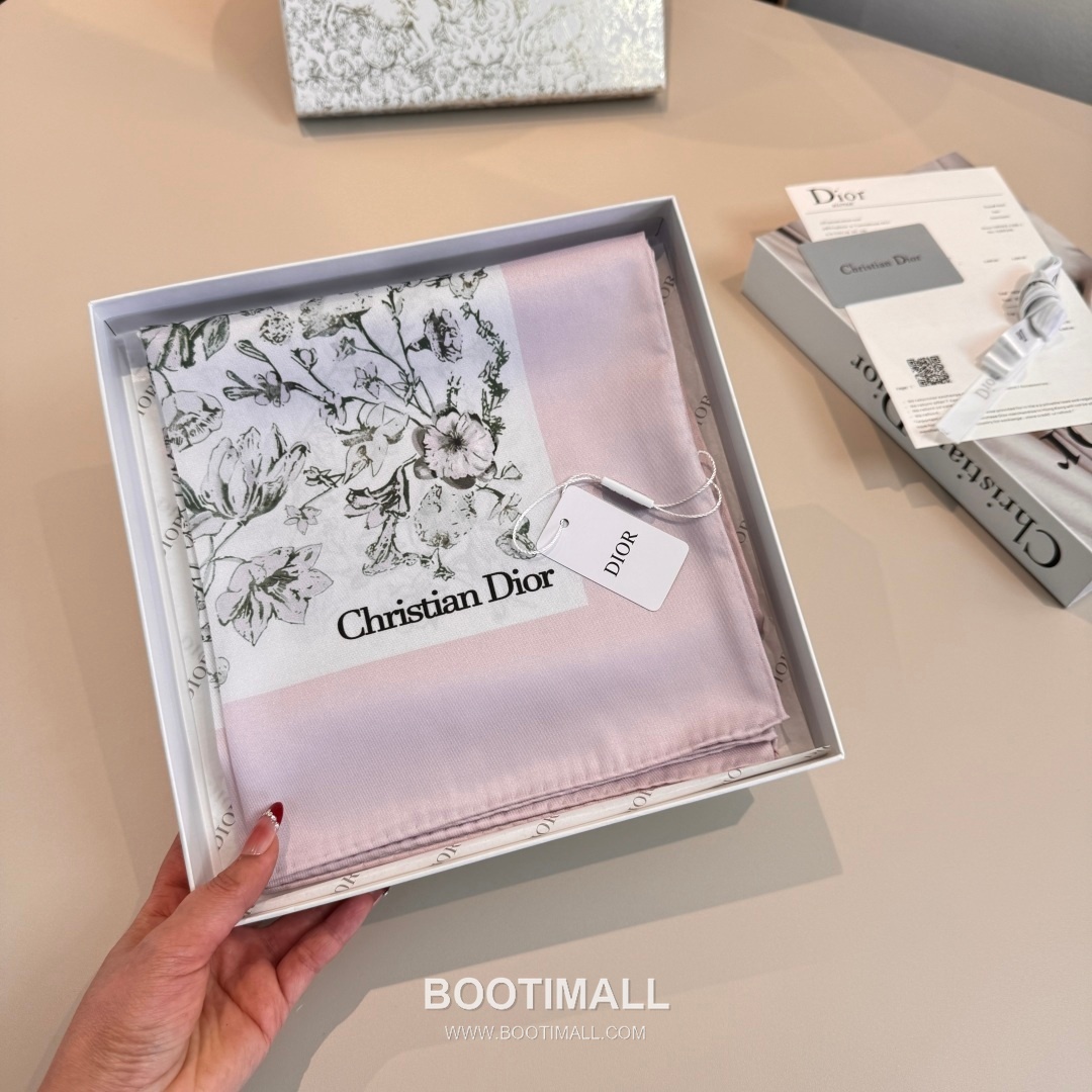 Hermes Millefiori Square Scarf Silk Soft Tone 에르메스 밀레피오리 스퀘어 스카프 실크 소프트 톤 90cm 5