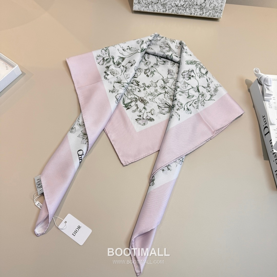 Hermes Millefiori Square Scarf Silk Soft Tone 에르메스 밀레피오리 스퀘어 스카프 실크 소프트 톤 90cm 7