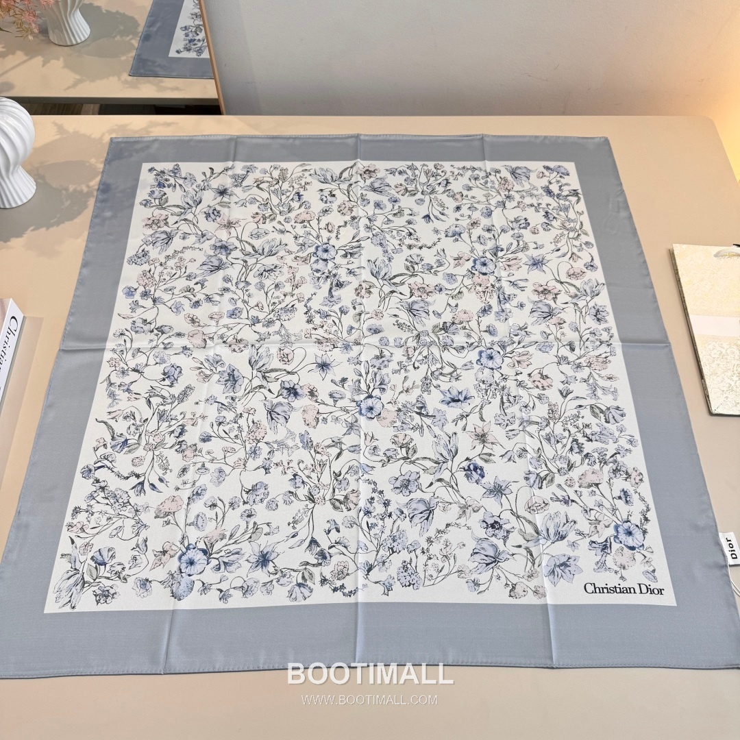 Hermes Millefiori Square Scarf Silk Soft Tone 에르메스 밀레피오리 스퀘어 스카프 실크 소프트 톤 90cm 2