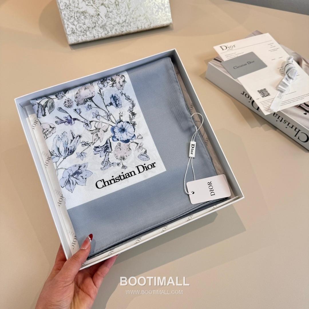 Hermes Millefiori Square Scarf Silk Soft Tone 에르메스 밀레피오리 스퀘어 스카프 실크 소프트 톤 90cm 5