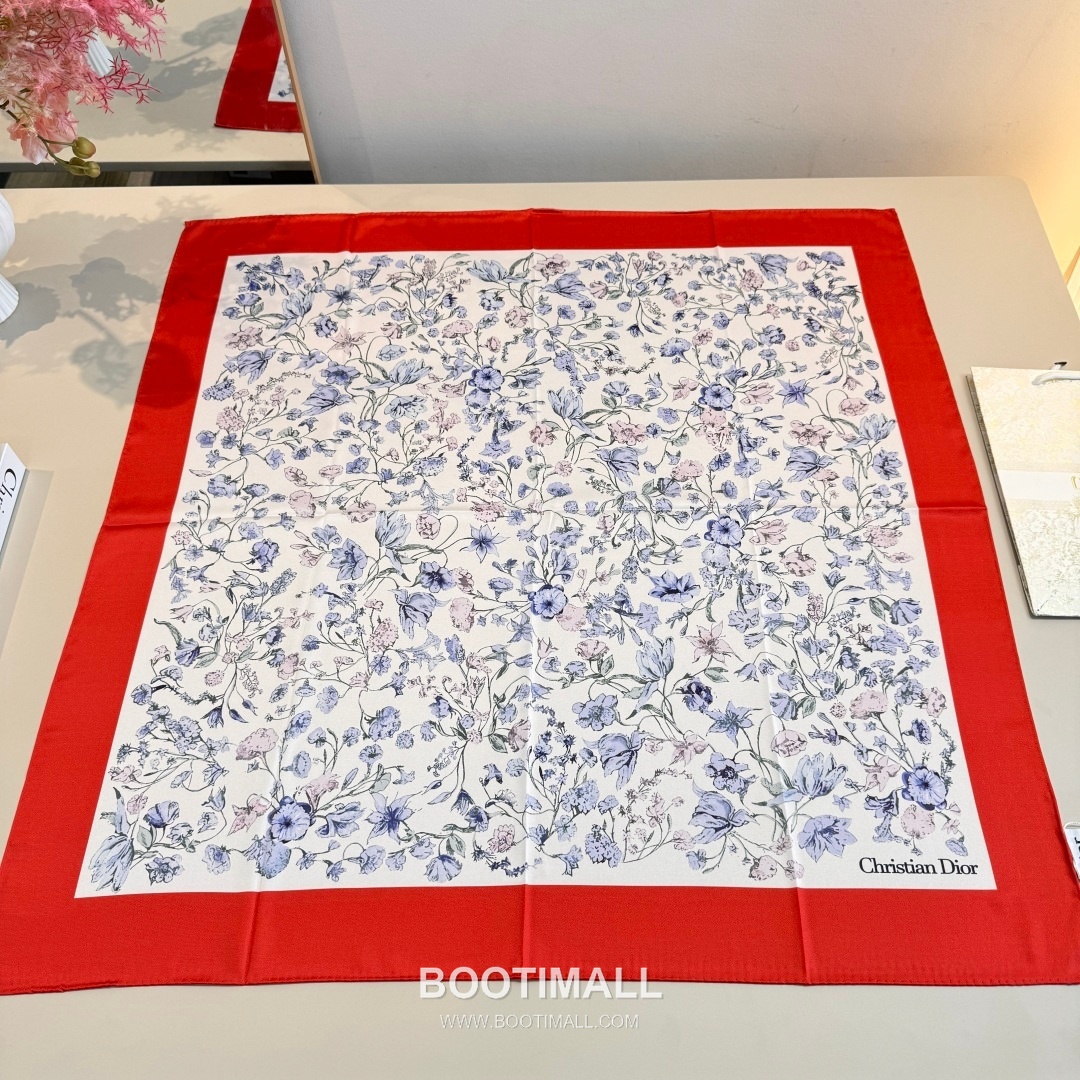 Hermes Millefiori Square Scarf Silk Soft Tone 에르메스 밀레피오리 스퀘어 스카프 실크 소프트 톤 90cm 1