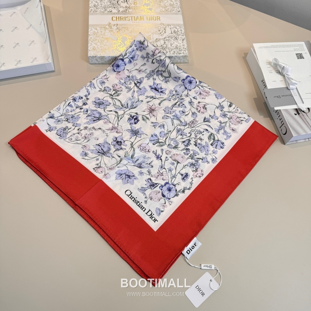 Hermes Millefiori Square Scarf Silk Soft Tone 에르메스 밀레피오리 스퀘어 스카프 실크 소프트 톤 90cm 2