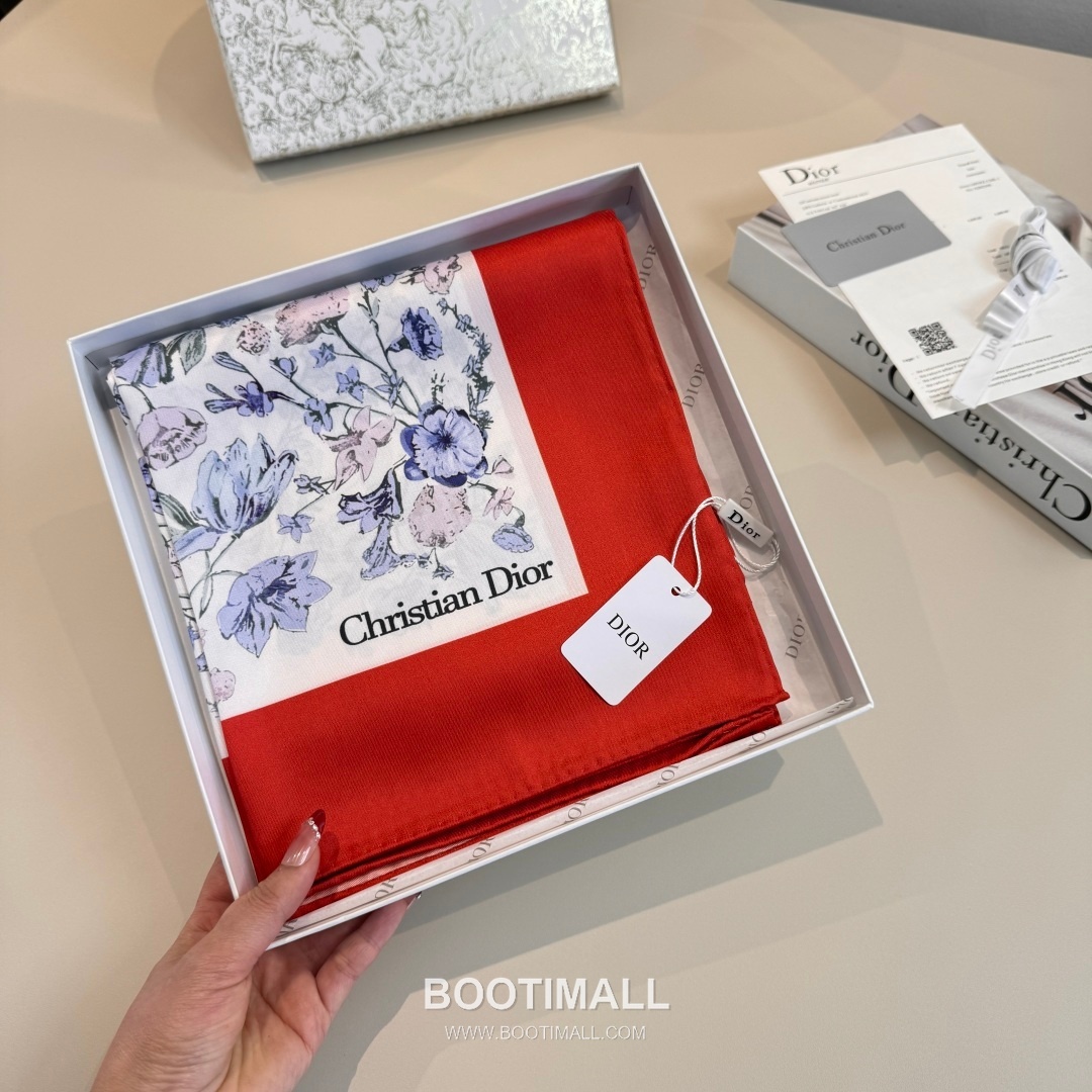 Hermes Millefiori Square Scarf Silk Soft Tone 에르메스 밀레피오리 스퀘어 스카프 실크 소프트 톤 90cm 4