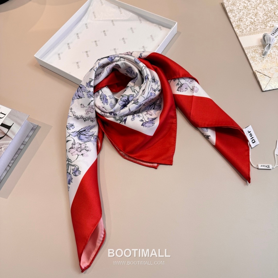 Hermes Millefiori Square Scarf Silk Soft Tone 에르메스 밀레피오리 스퀘어 스카프 실크 소프트 톤 90cm 6