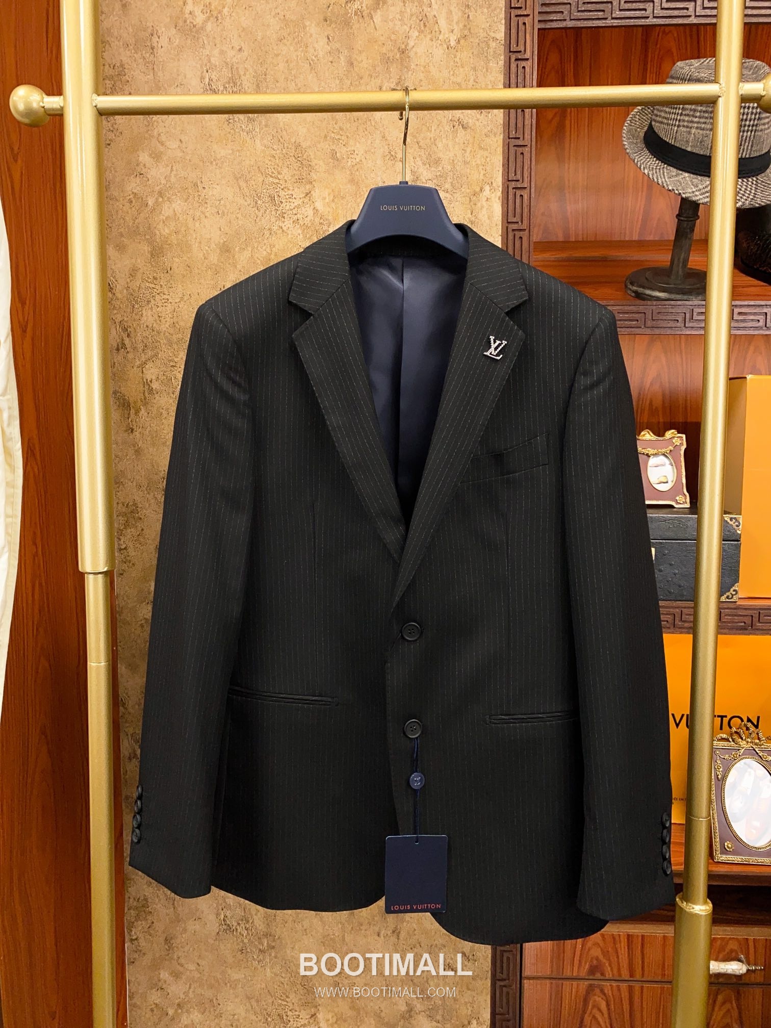 Louis Vuitton Suit Set Polyester, Viscose, Elastane Beige 루이비통 수트 세트 폴리에스터, 비스코스, 엘라스틴 베이지 46, 48, 50, 52, 54, 56 2