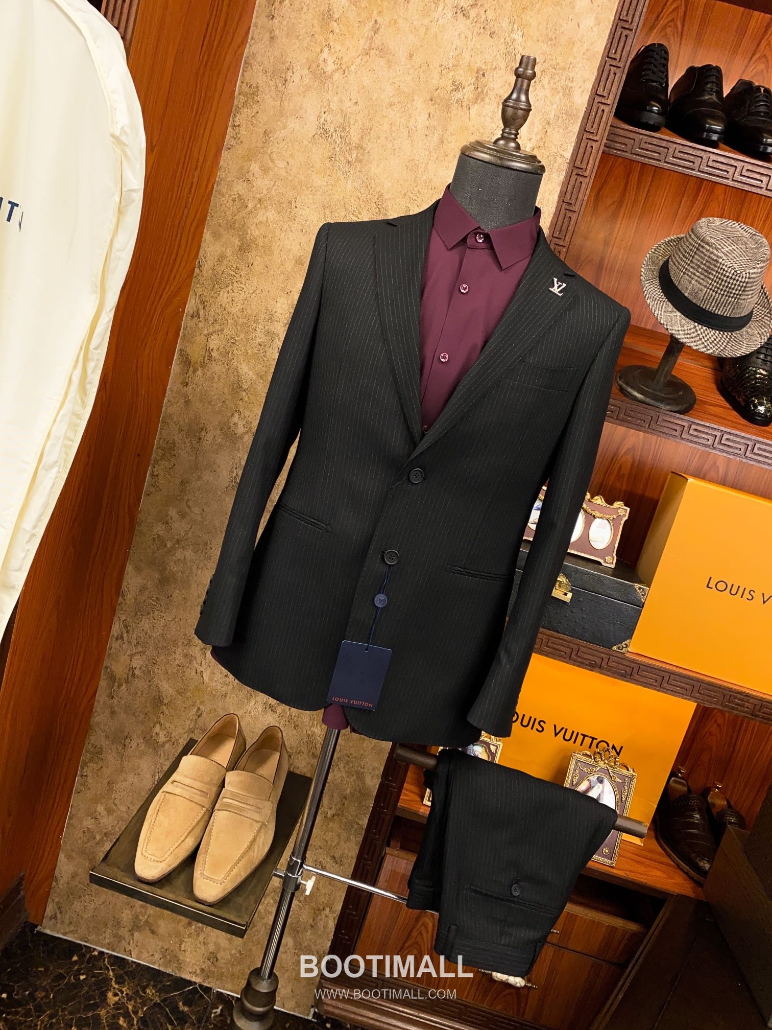 Louis Vuitton Suit Set Polyester, Viscose, Elastane Beige 루이비통 수트 세트 폴리에스터, 비스코스, 엘라스틴 베이지 2