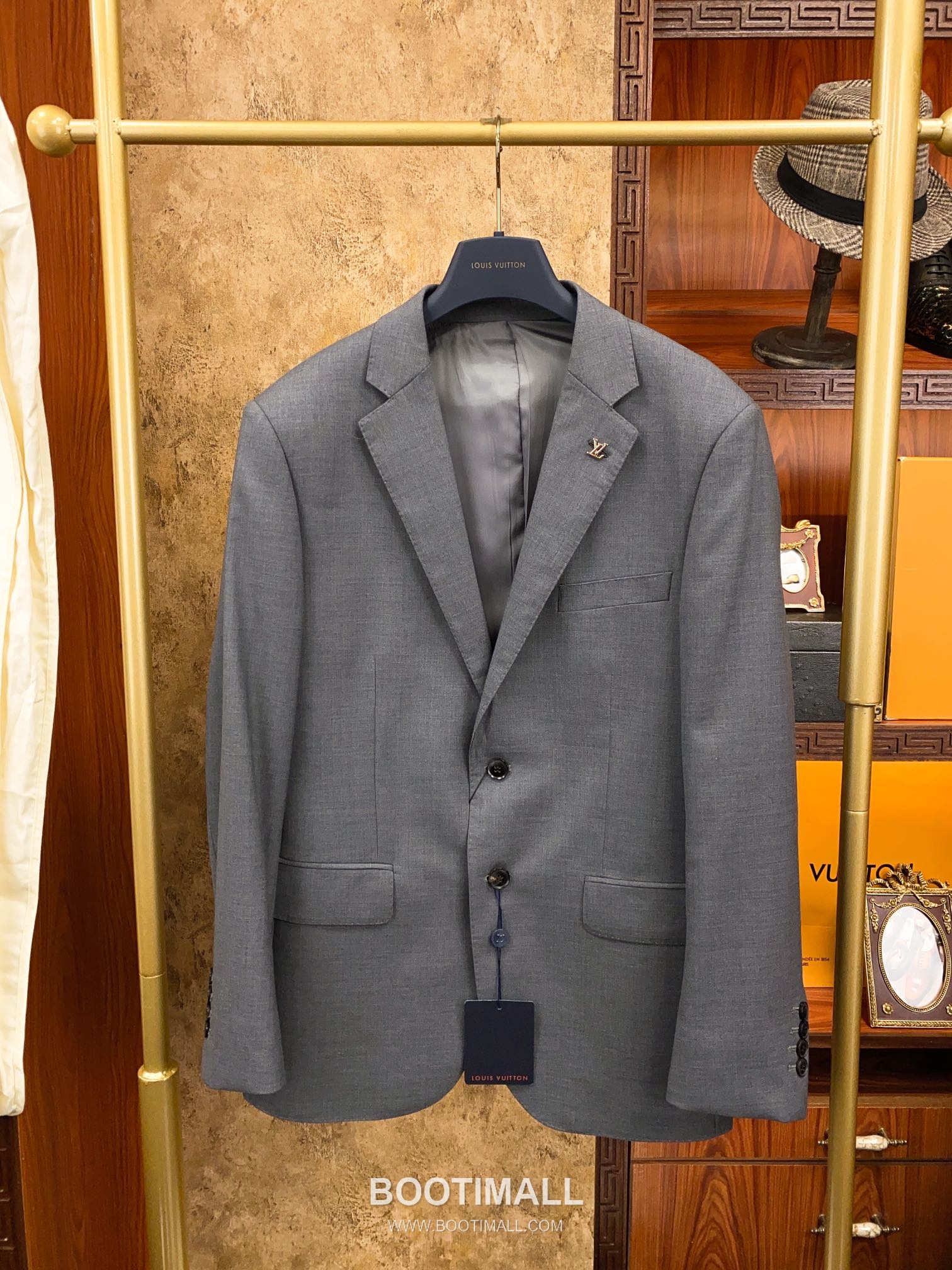 Louis Vuitton Wool Suit Set Wool Black 루이비통 울 수트 3피스 세트 울 블랙 M, 3XL 11