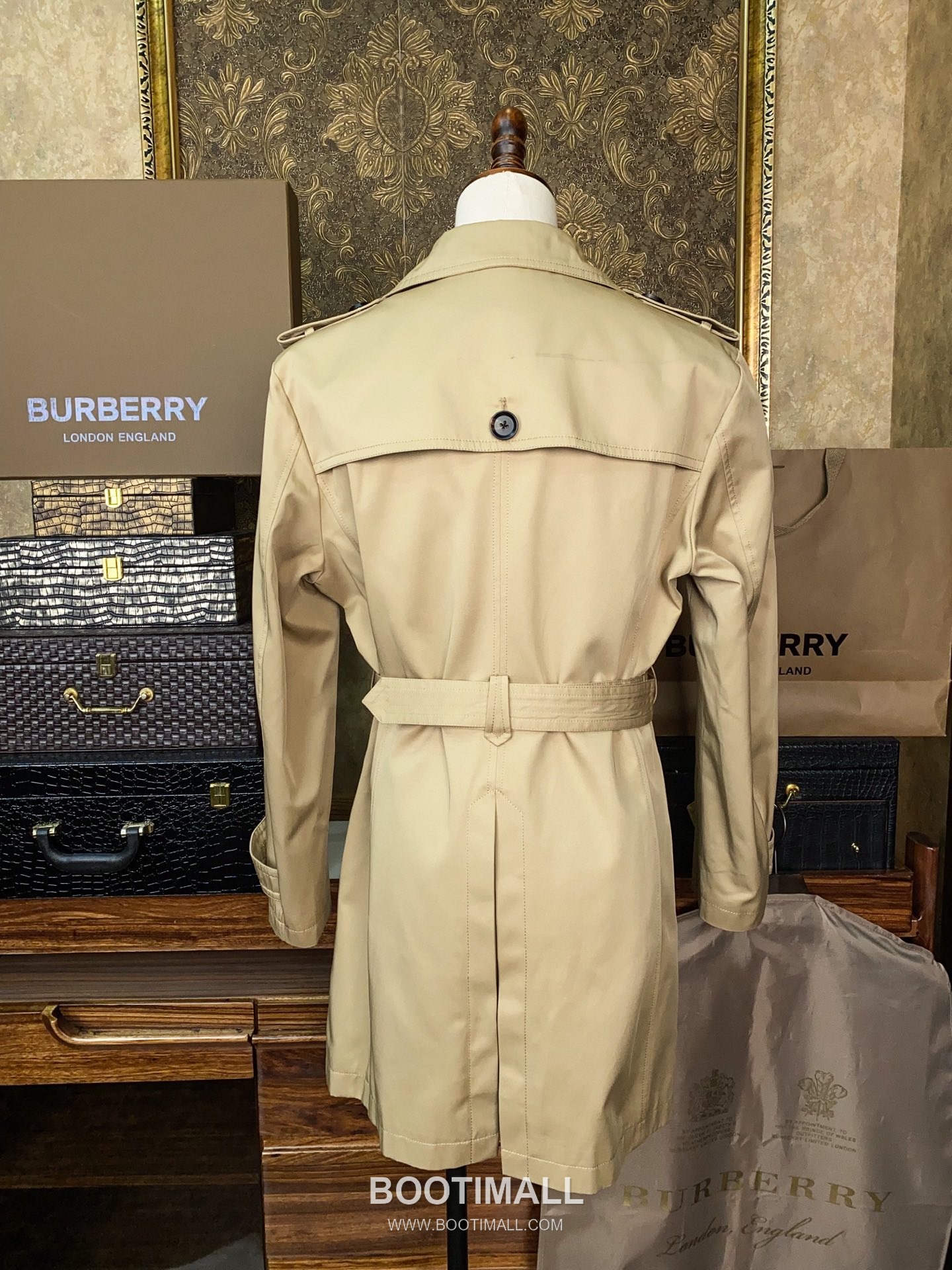 Burberry Classic Trench Coat Honey 버버리 클래식 트렌치코트 허니 4