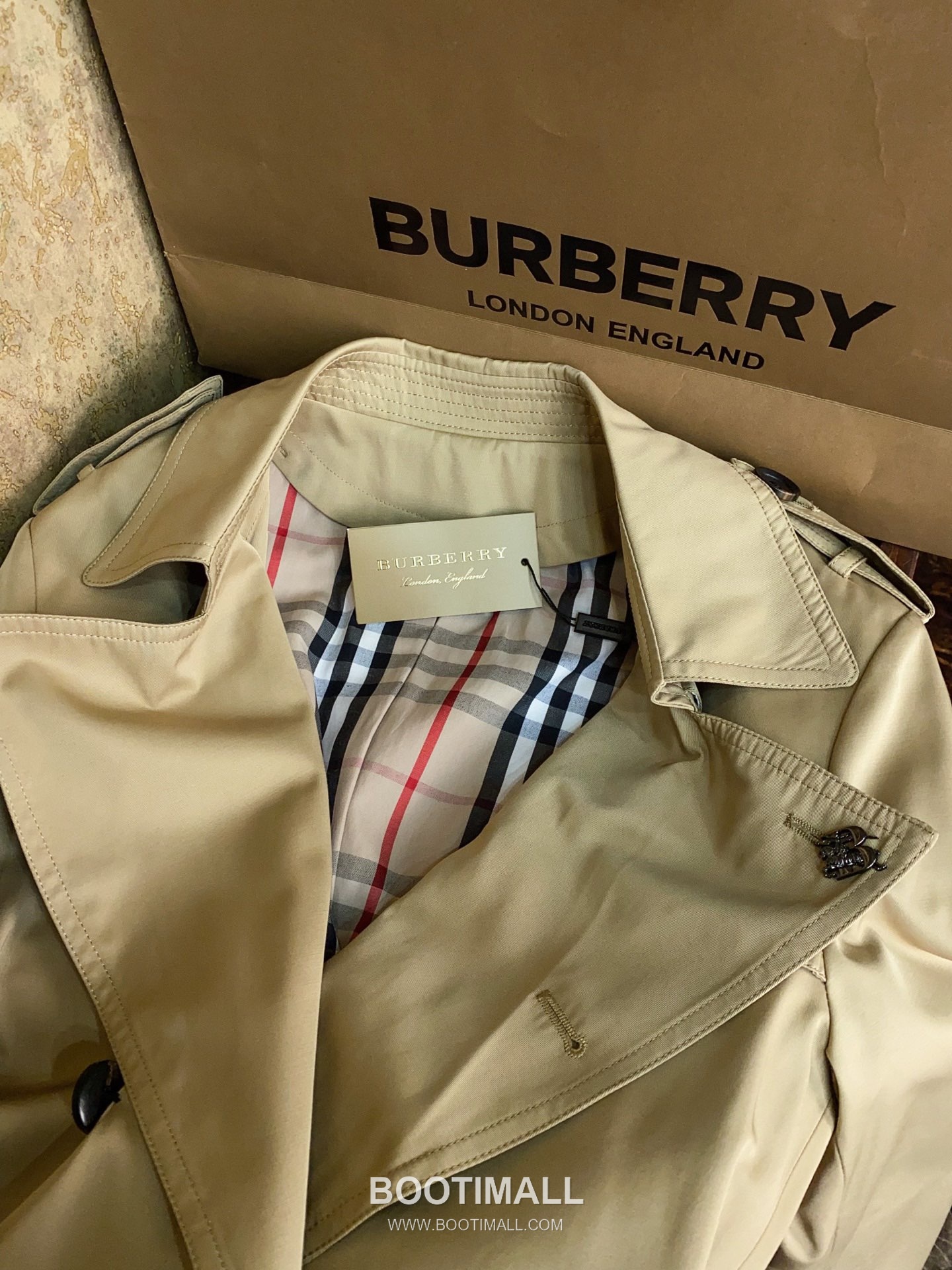 Burberry Classic Trench Coat Honey 버버리 클래식 트렌치코트 허니 8