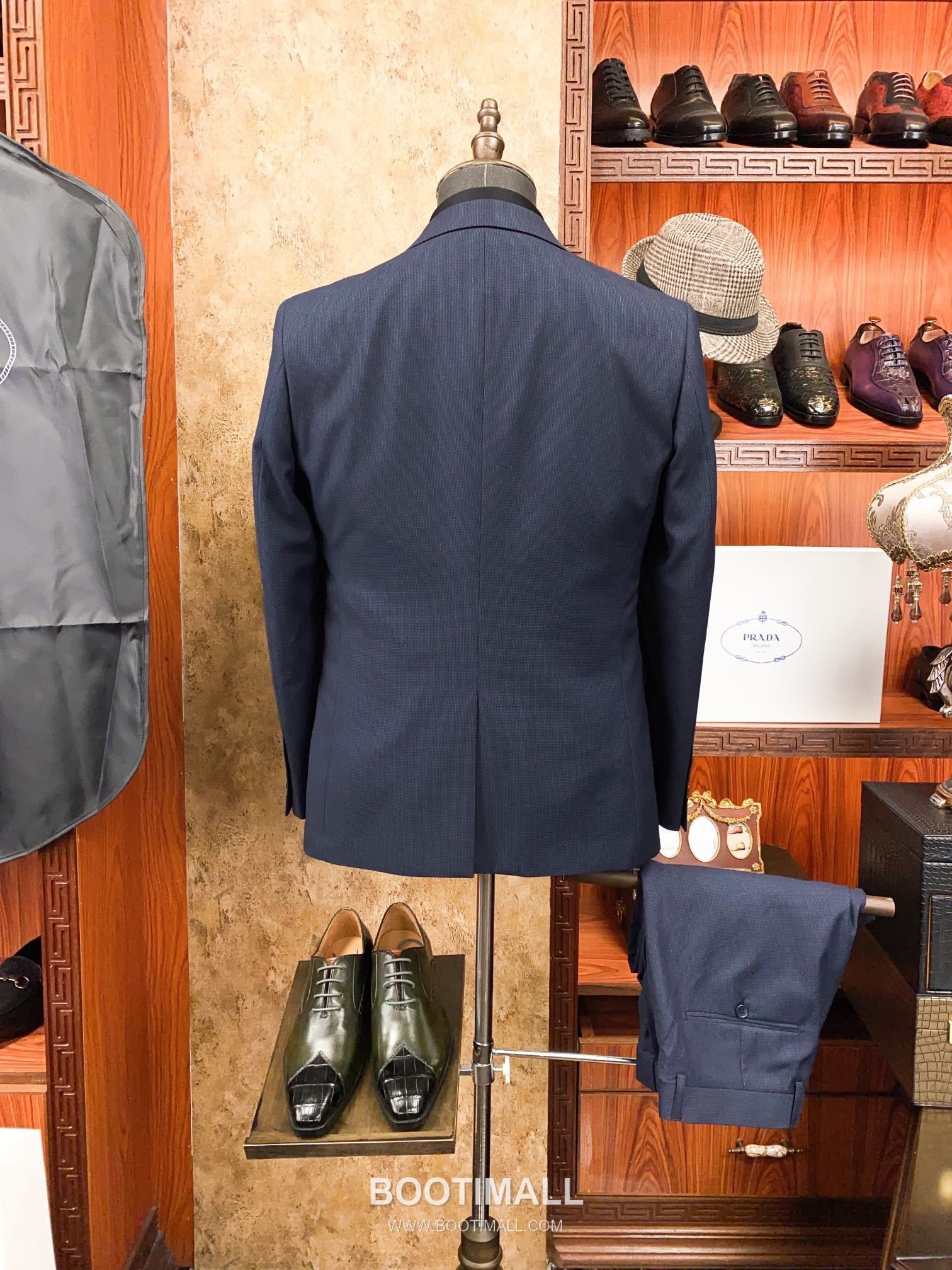 Prada Two-Piece Suit Polyester, Viscose, Modal, Elastane, Nylon 프라다 투피스 수트 세트 폴리에스터, 비스코스, 모달, 엘라스틴, 나일론 7