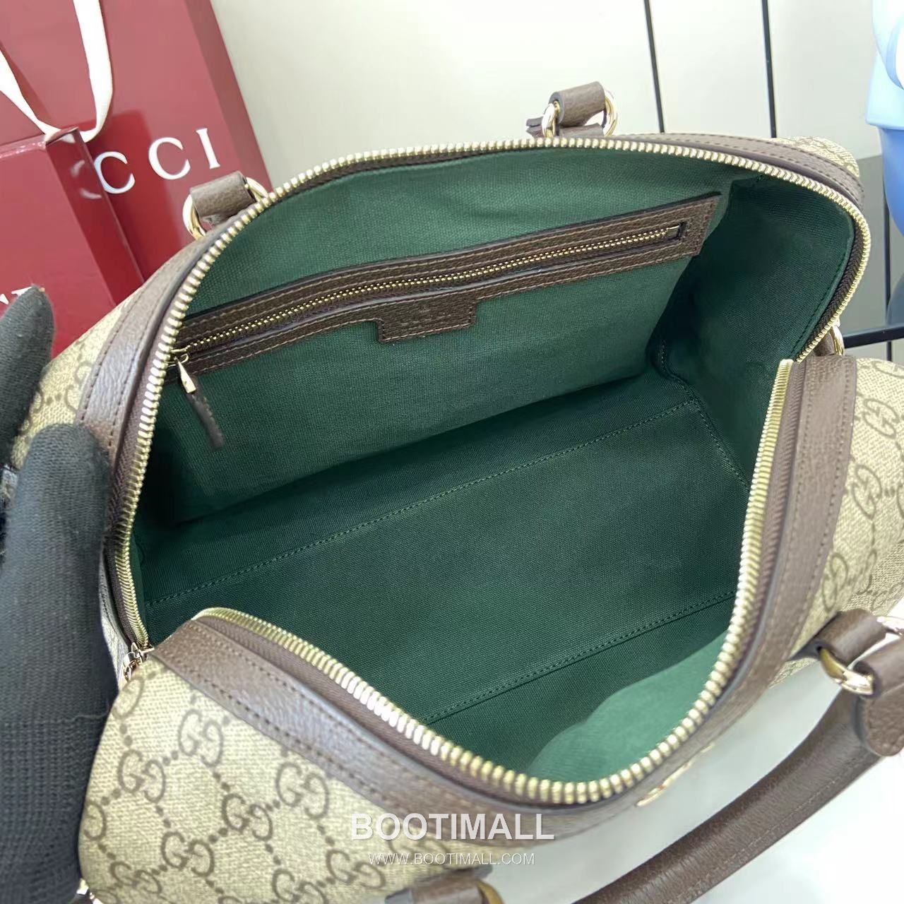 Gucci Ophidia Tote Bag GG Canvas Brown 구찌 오피디아 토트백 836824 GG 캔버스 브라운 31cm 8