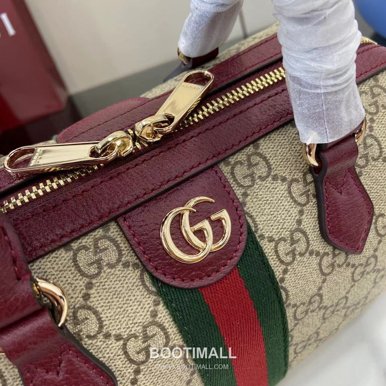 Gucci Ophidia Top Handle GG Canvas Beige Top Handle Bag 구찌 오피디아 탑 핸들백 836825 GG 캔버스 베이지 탑핸들백 25cm 5