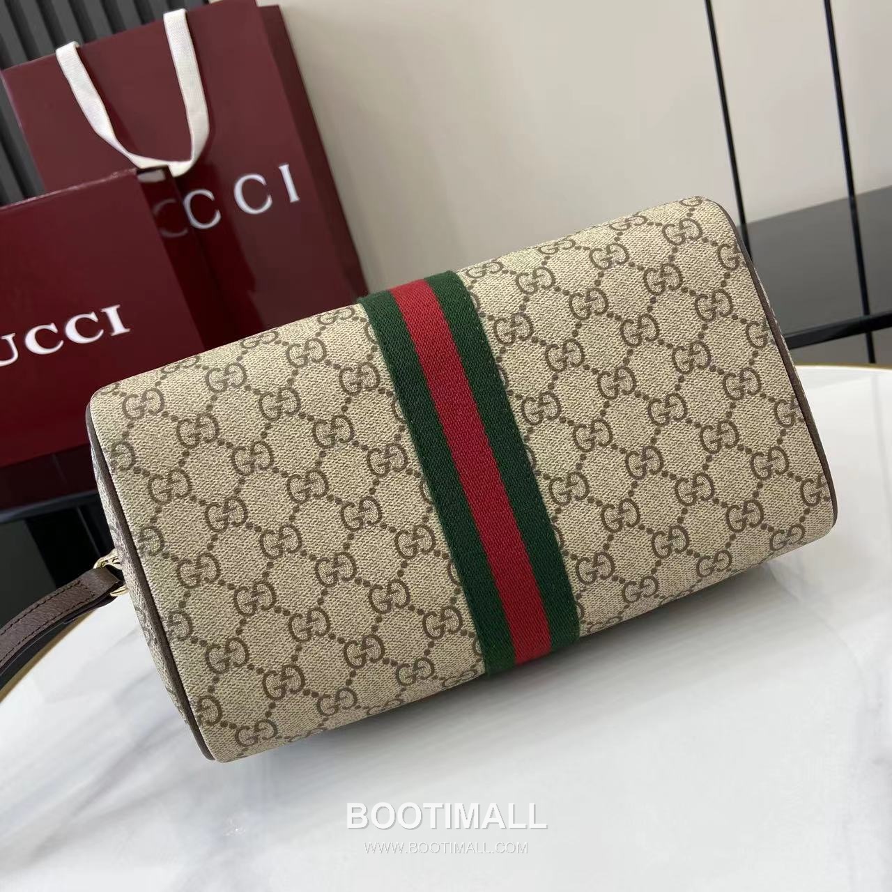 Gucci Ophidia Top Handle GG Canvas Brown Top Handle Bag 구찌 오피디아 탑 핸들백 836825 GG 캔버스 브라운 탑핸들백 25cm 4