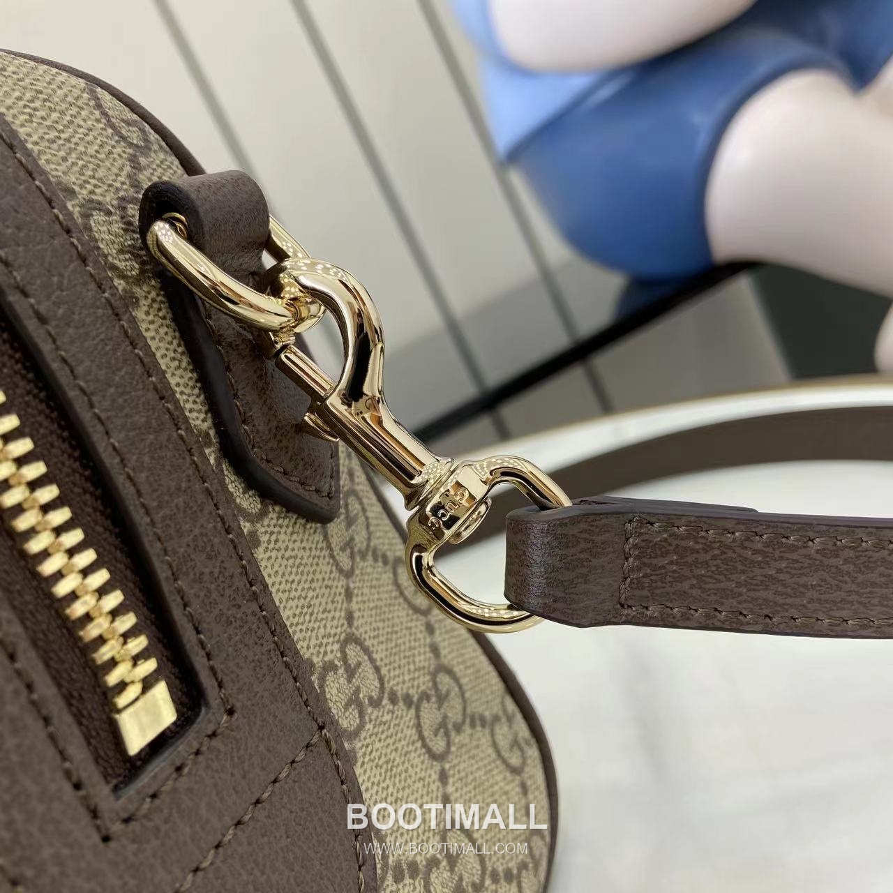 Gucci Ophidia Top Handle GG Canvas Brown Top Handle Bag 구찌 오피디아 탑 핸들백 836825 GG 캔버스 브라운 탑핸들백 25cm 11