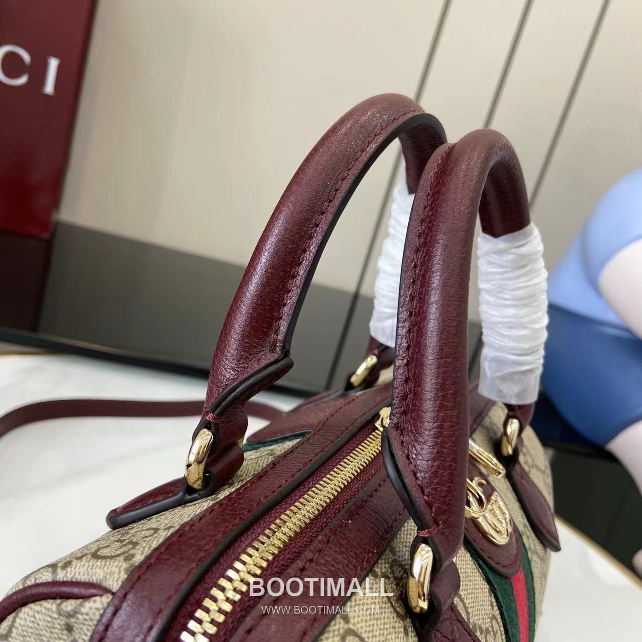 Gucci Ophidia Top Handle GG Canvas Brown Top Handle Bag 구찌 오피디아 탑 핸들백 841294 GG 캔버스 브라운 탑핸들백 21cm 7
