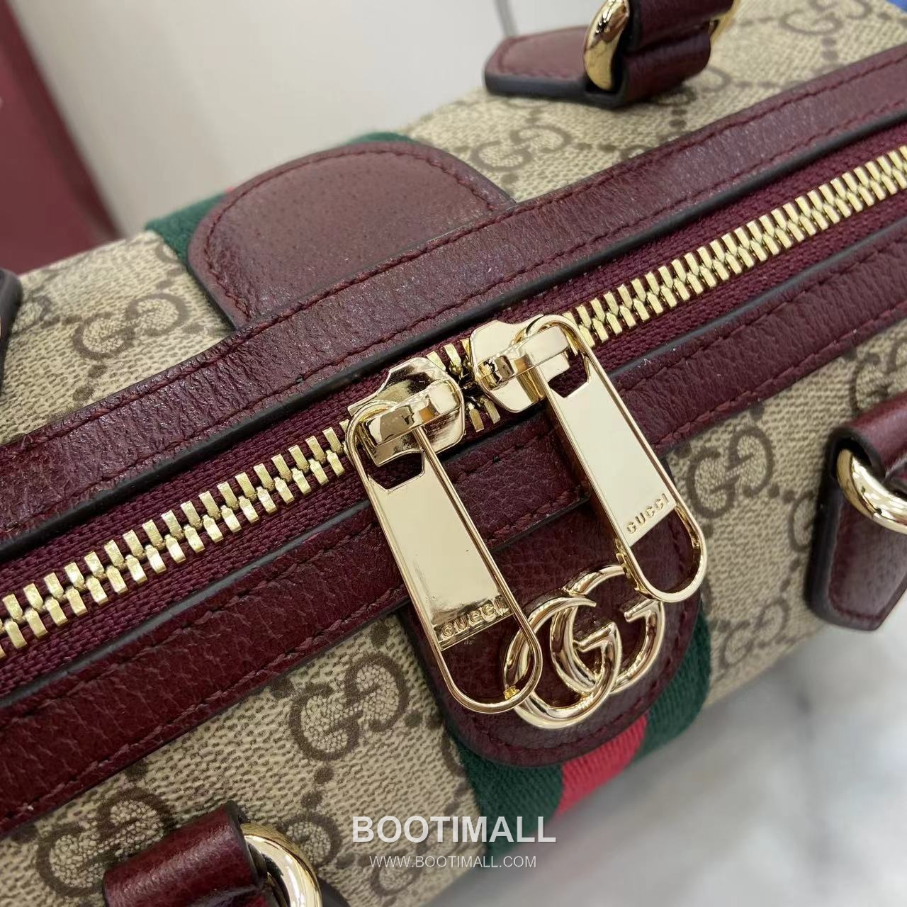 Gucci Ophidia Top Handle GG Canvas Brown Top Handle Bag 구찌 오피디아 탑 핸들백 841294 GG 캔버스 브라운 탑핸들백 21cm 8